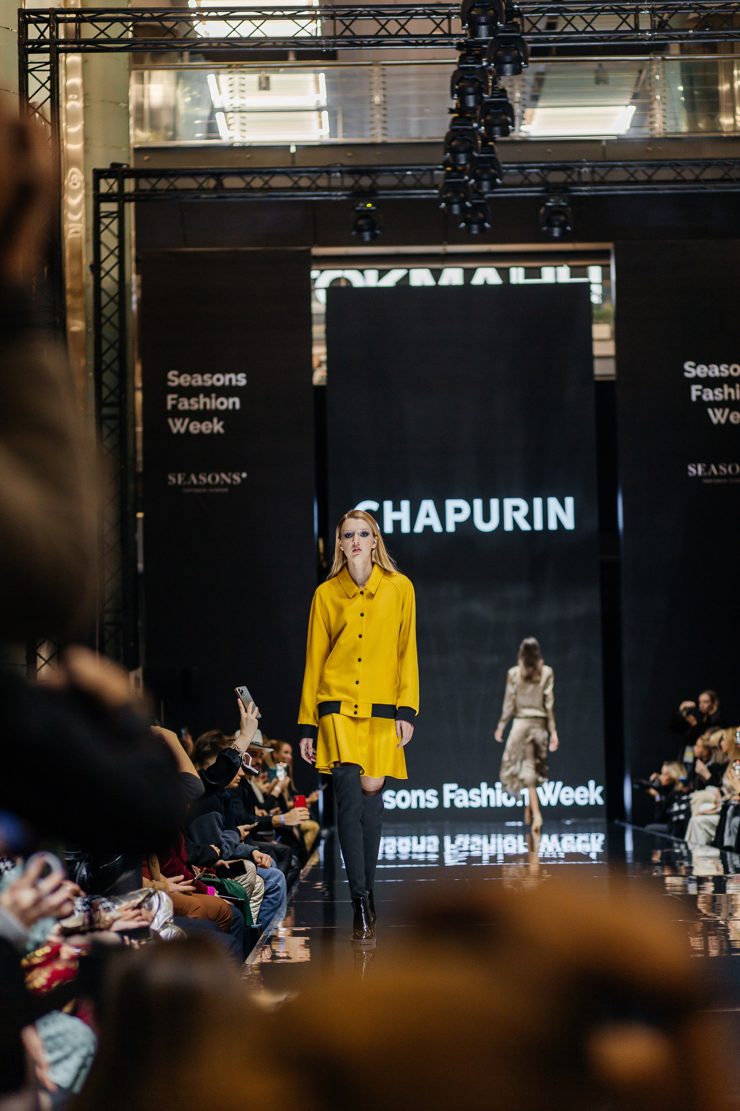 Репортажная съемка показа дизайнера Chapurin. Фотограф в Подольске — Мария Бучнева