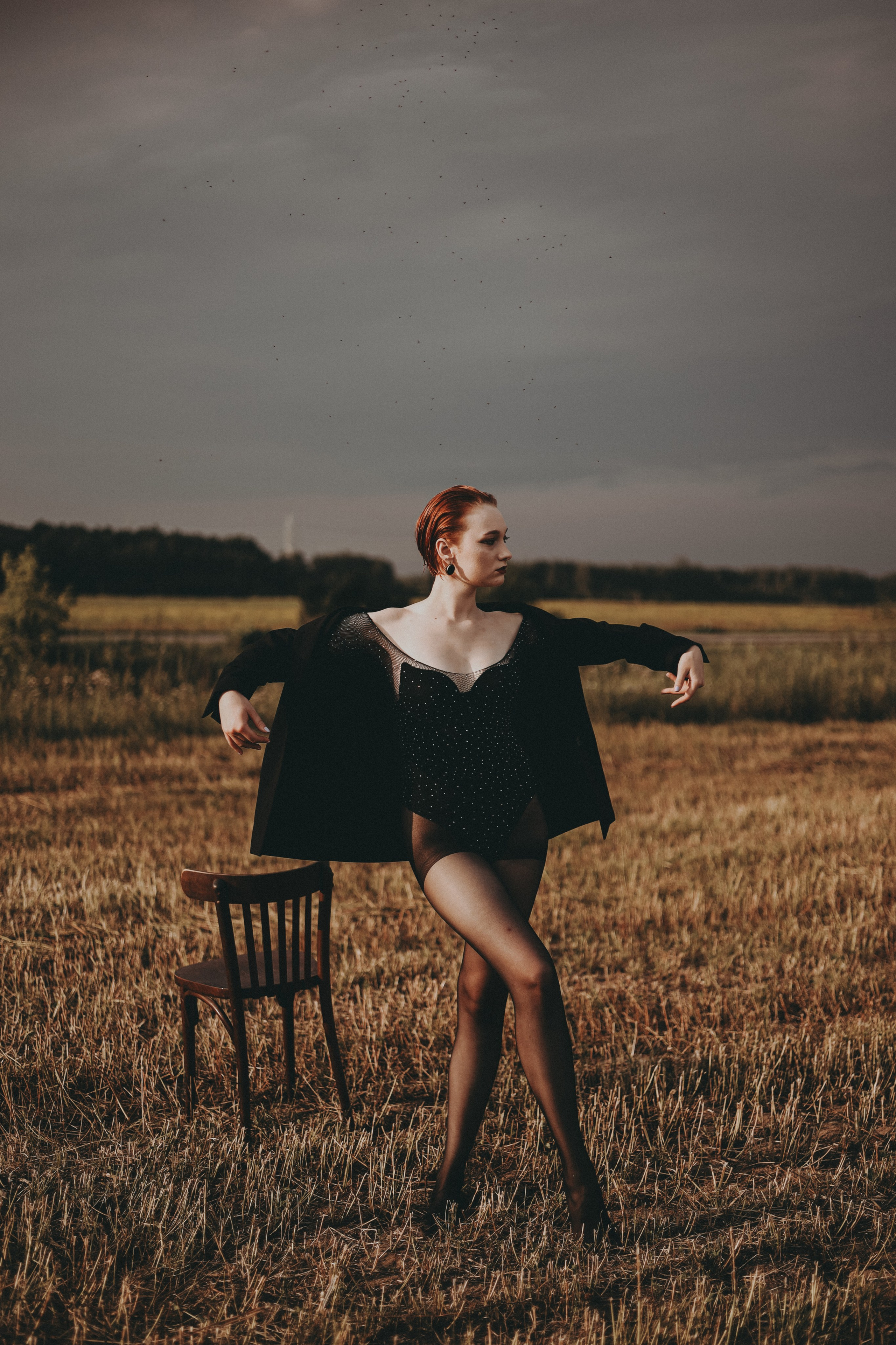 Дарья|Поле. Фотограф Мария Лаенко