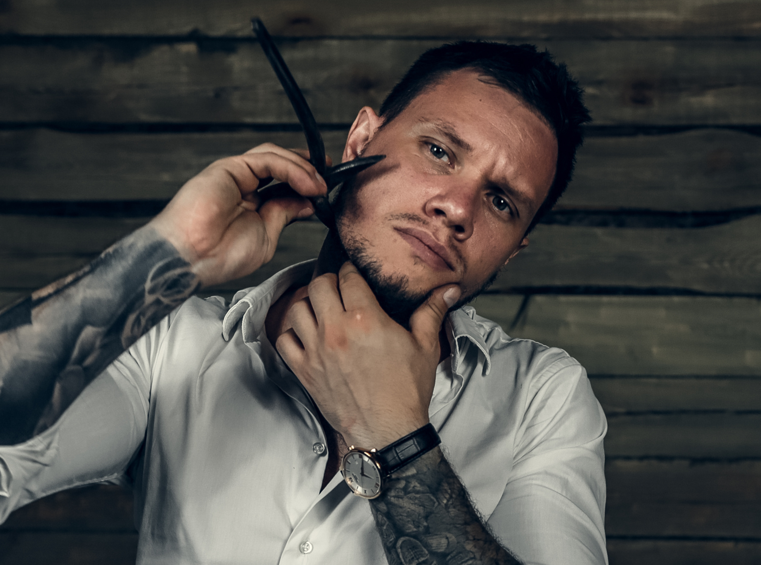 Мужской портрет. Дарья, фотограф, Москва