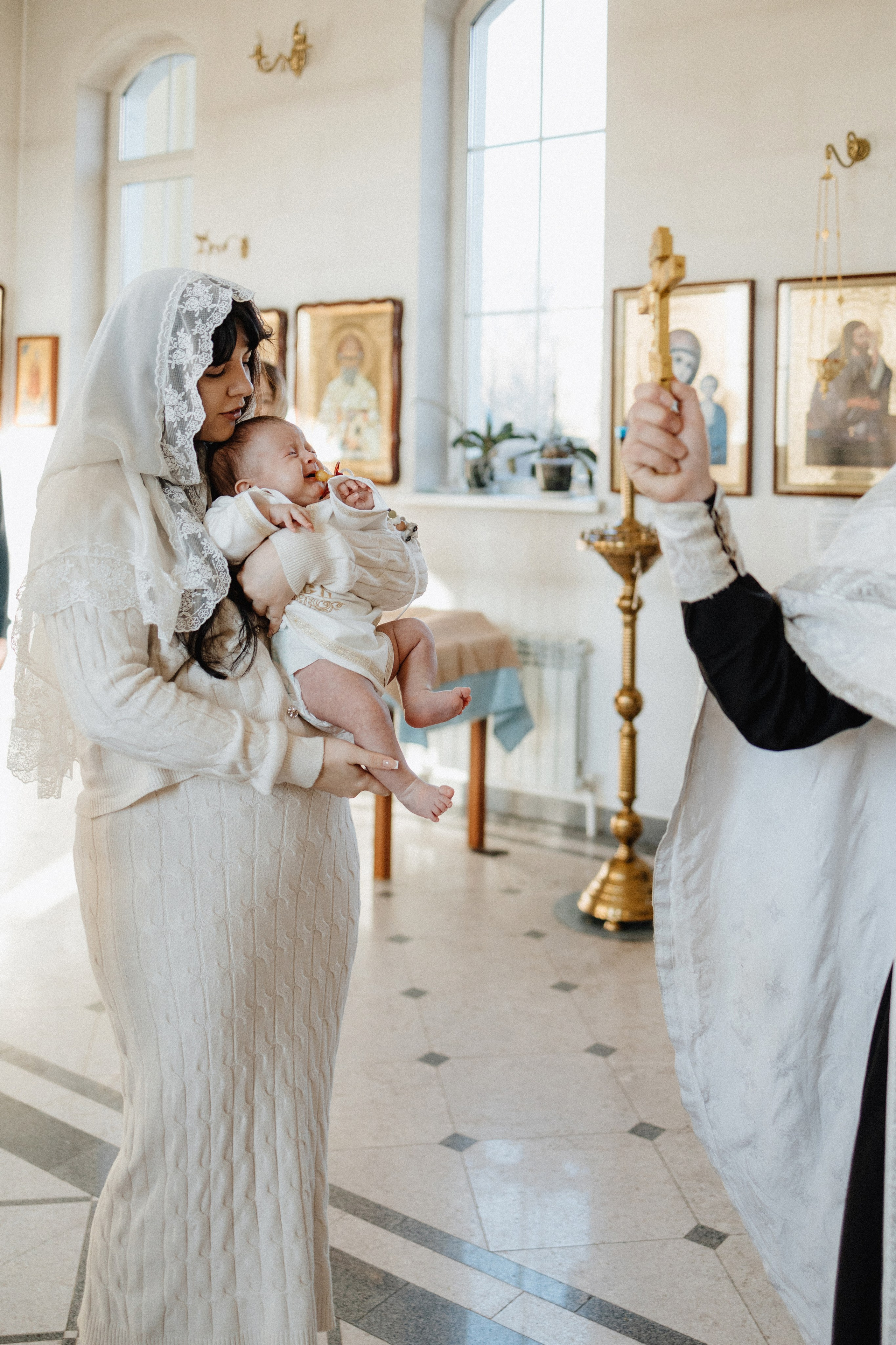 Крещение. Семейный лайфстайл фотограф в г. Липецк
