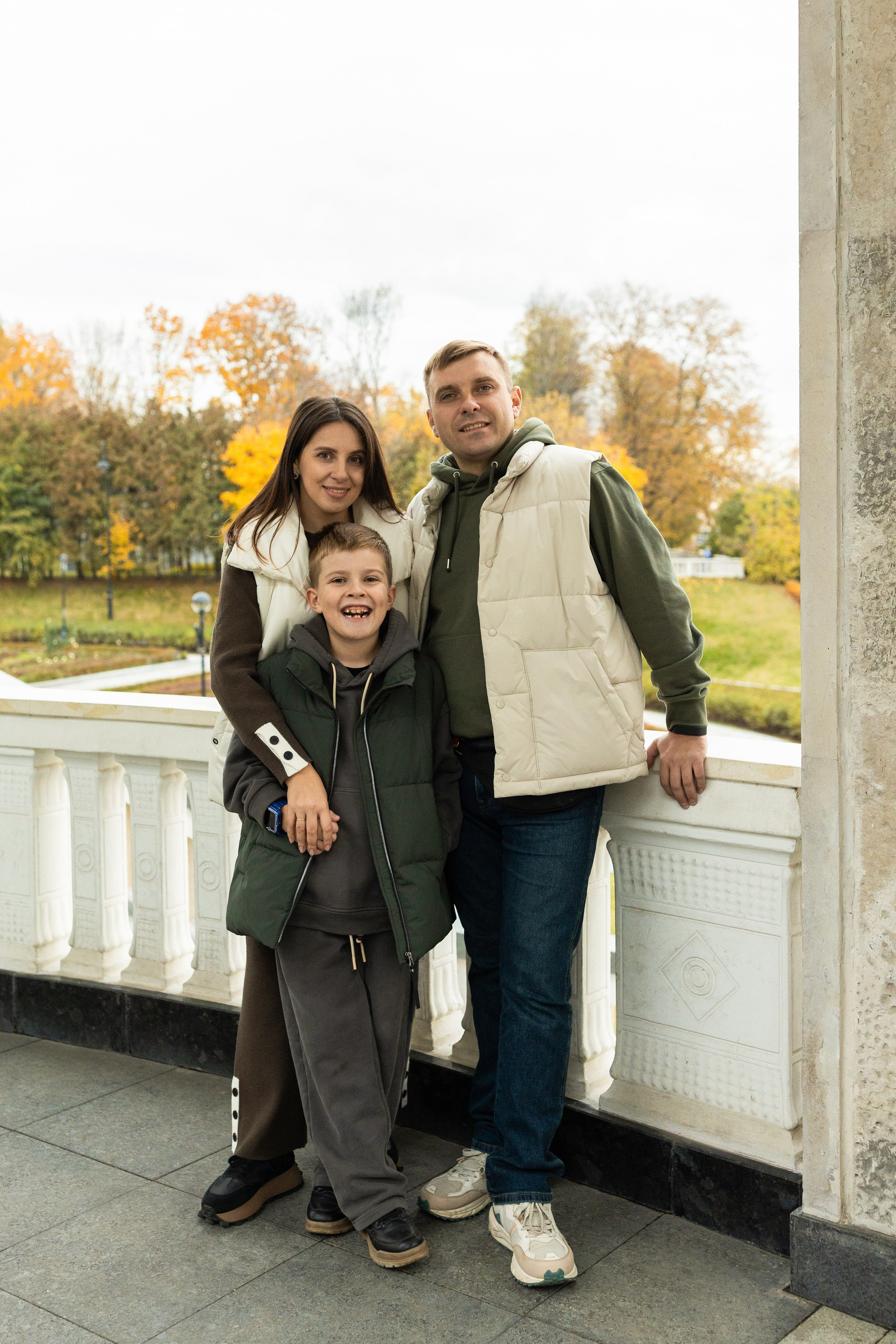 Осень на Речном вокзале. Семейный и детский фотограф в Москве Олеся Маркина