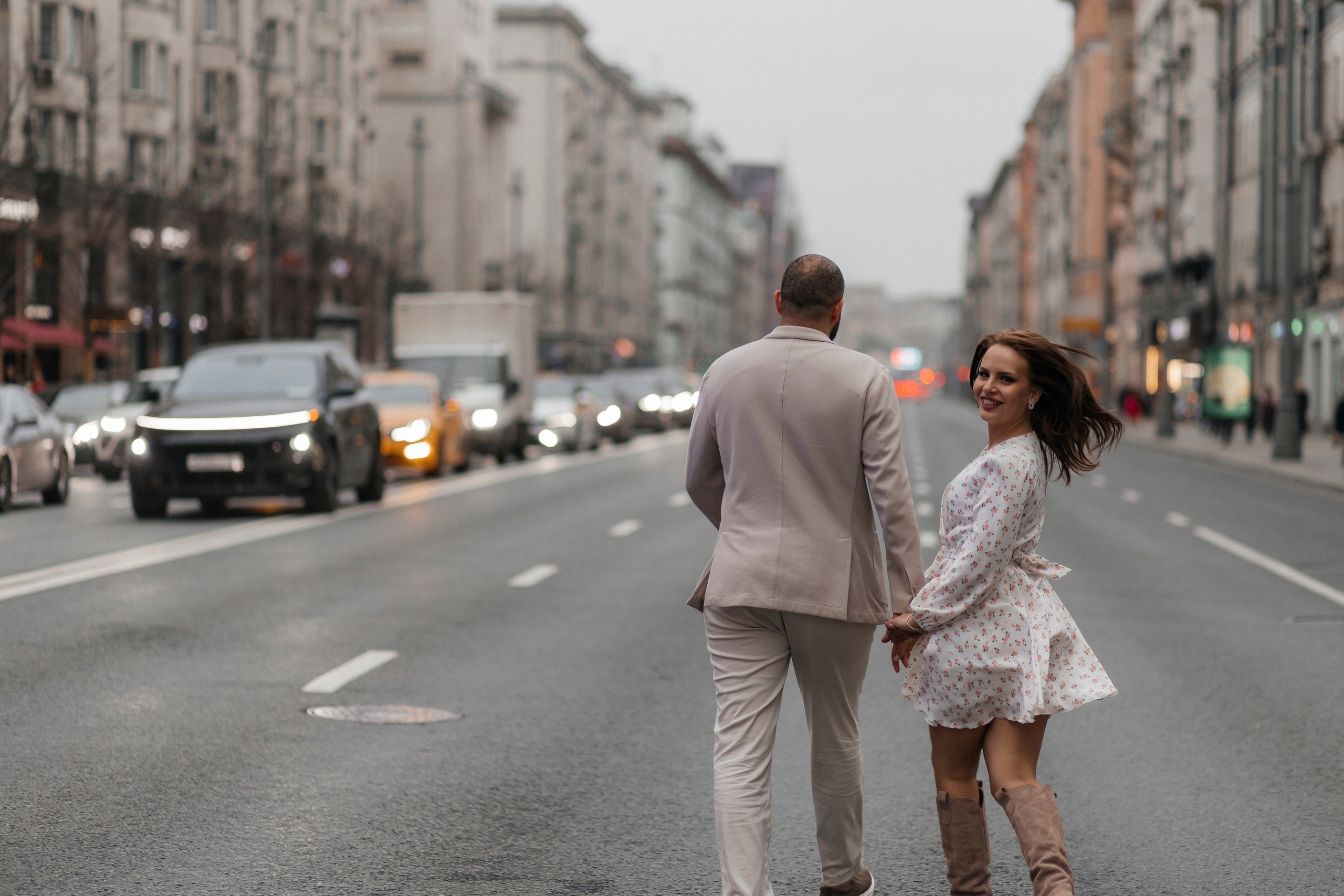 Анастасия и Мостафа (библиотека + прогулка). Фотограф в Москве Екатерина Потапова
