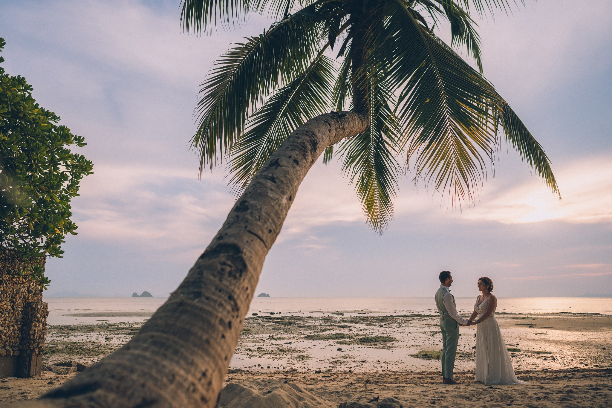 Luxury Beach Wedding Reception
