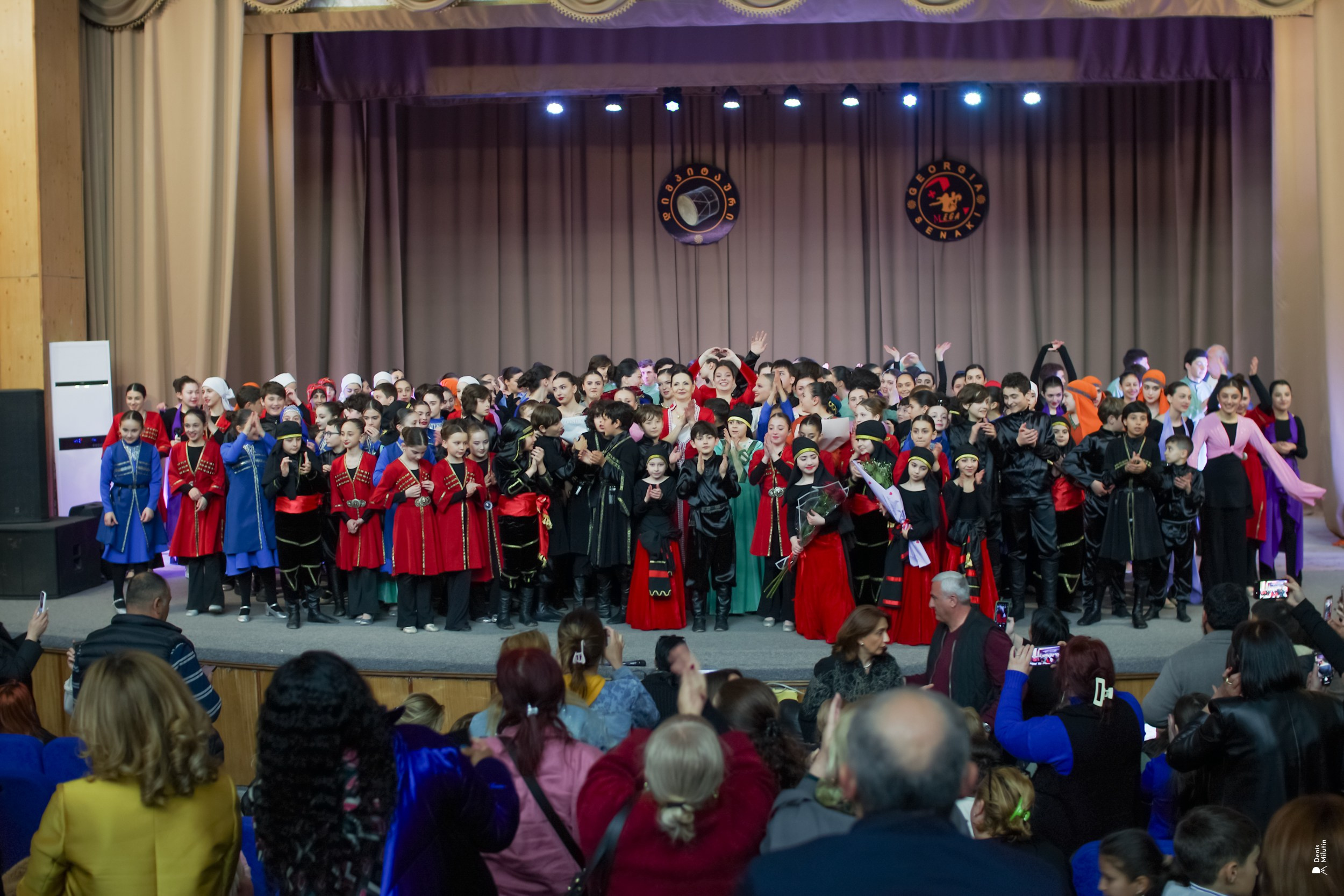 Концерт грузинского танца в Хоби. Портретный фотограф Денис Милютин
