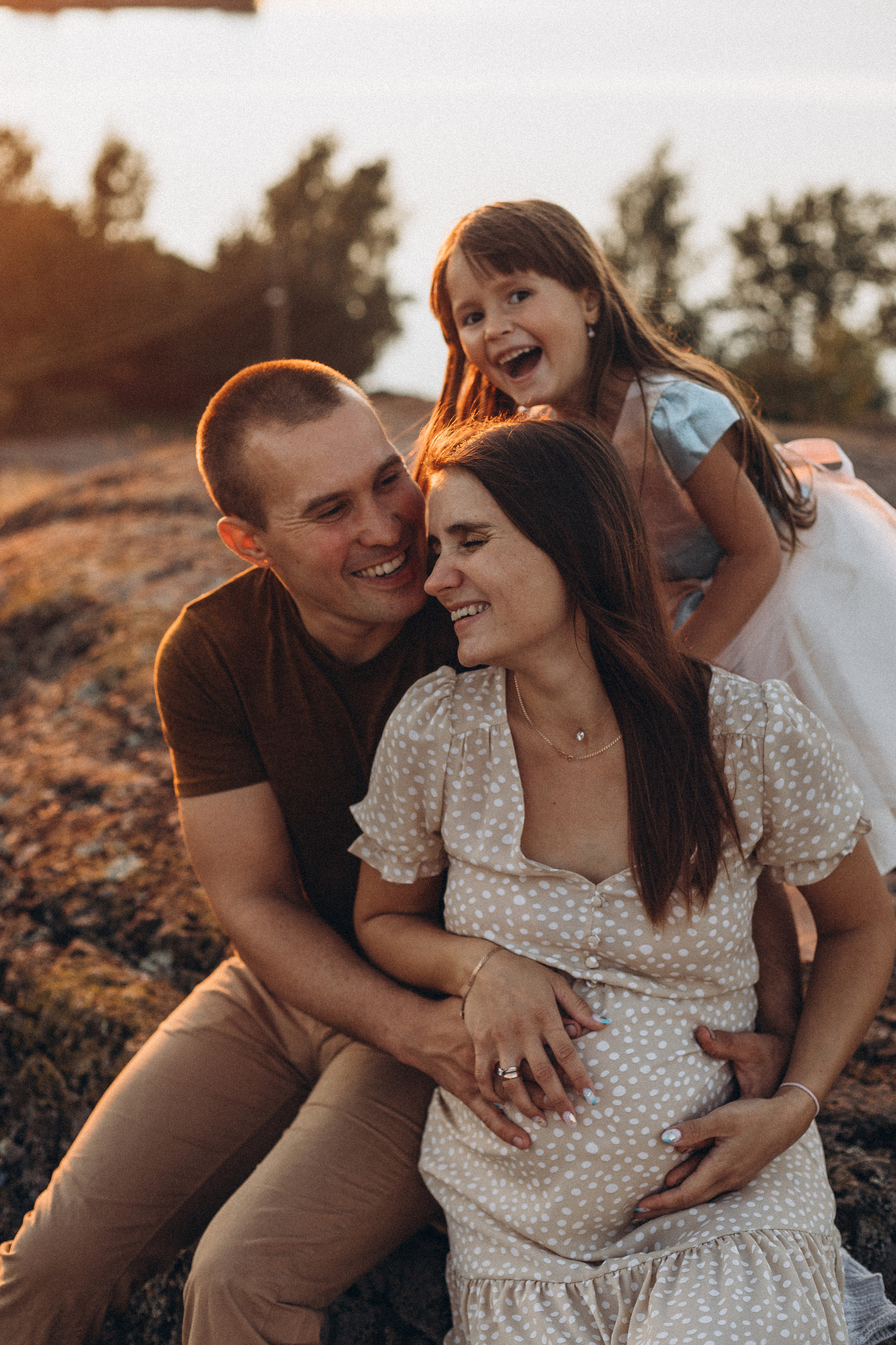 Люба и Антон с малышами. Снимаю истории про вас. Фотограф Наталья Кац