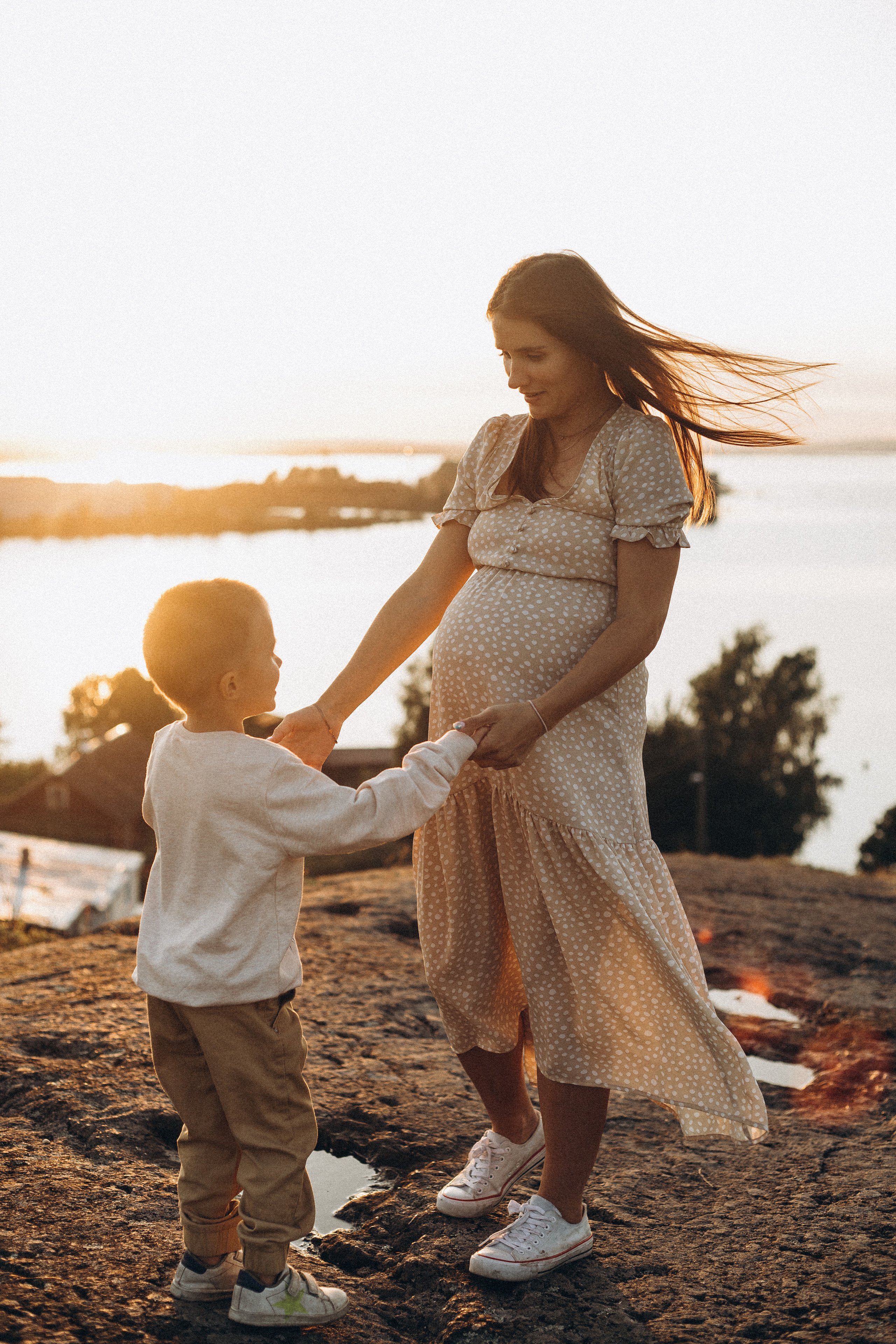 Люба и Антон с малышами. Снимаю истории про вас. Фотограф Наталья Кац