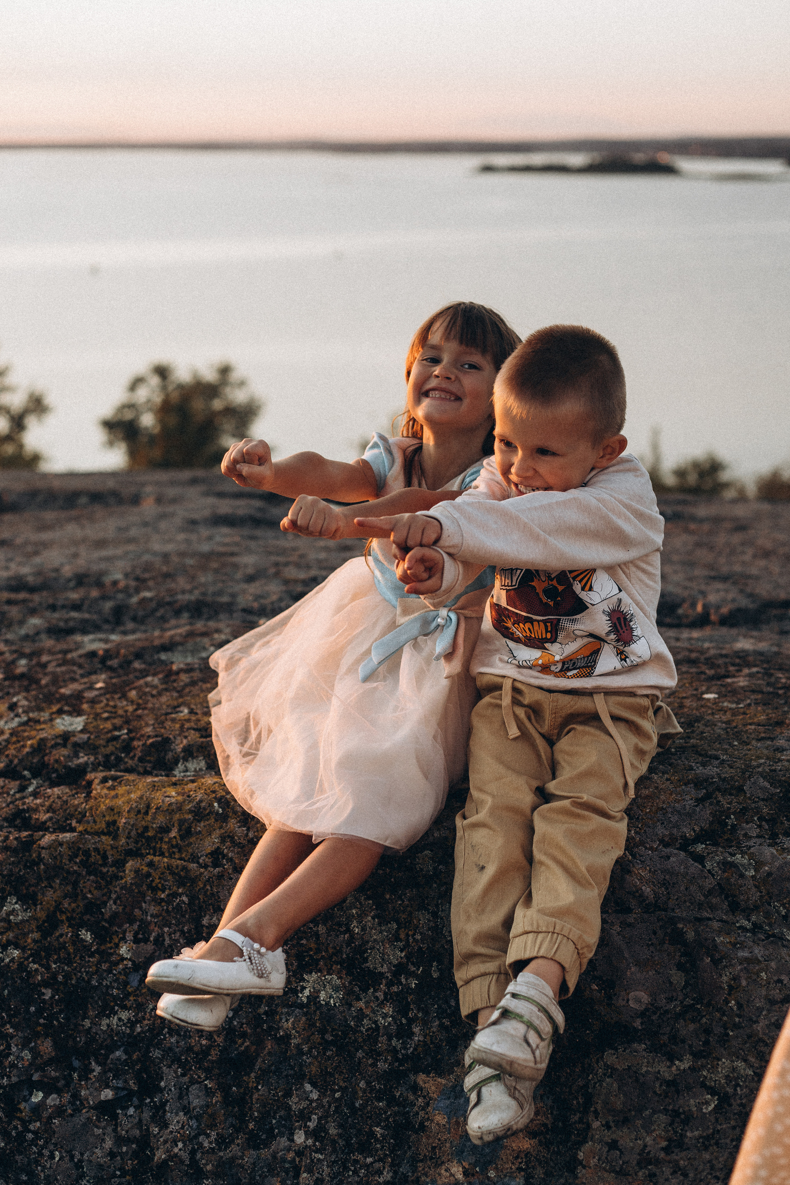 Люба и Антон с малышами. Снимаю истории про вас. Фотограф Наталья Кац