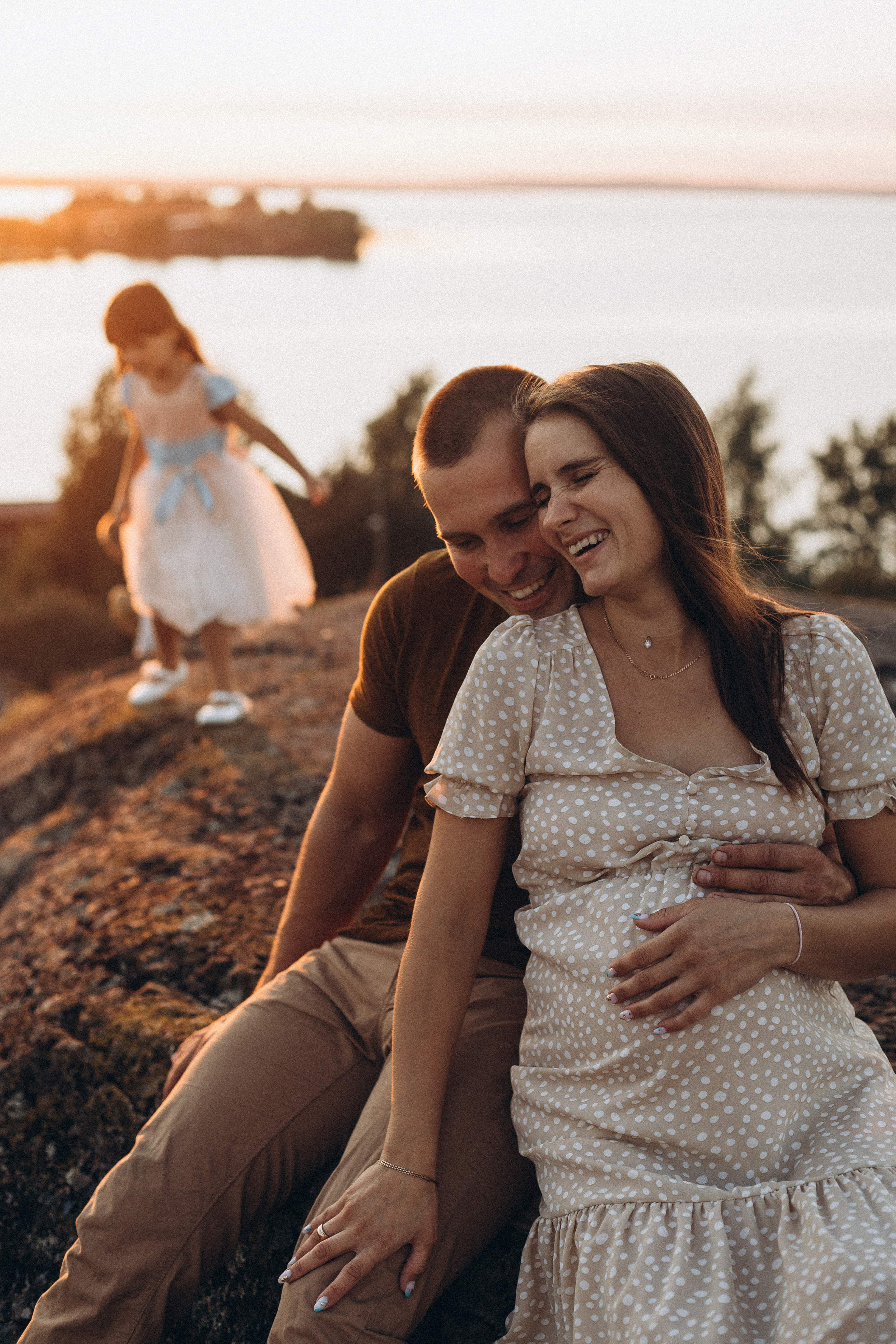 Люба и Антон с малышами. Снимаю истории про вас. Фотограф Наталья Кац