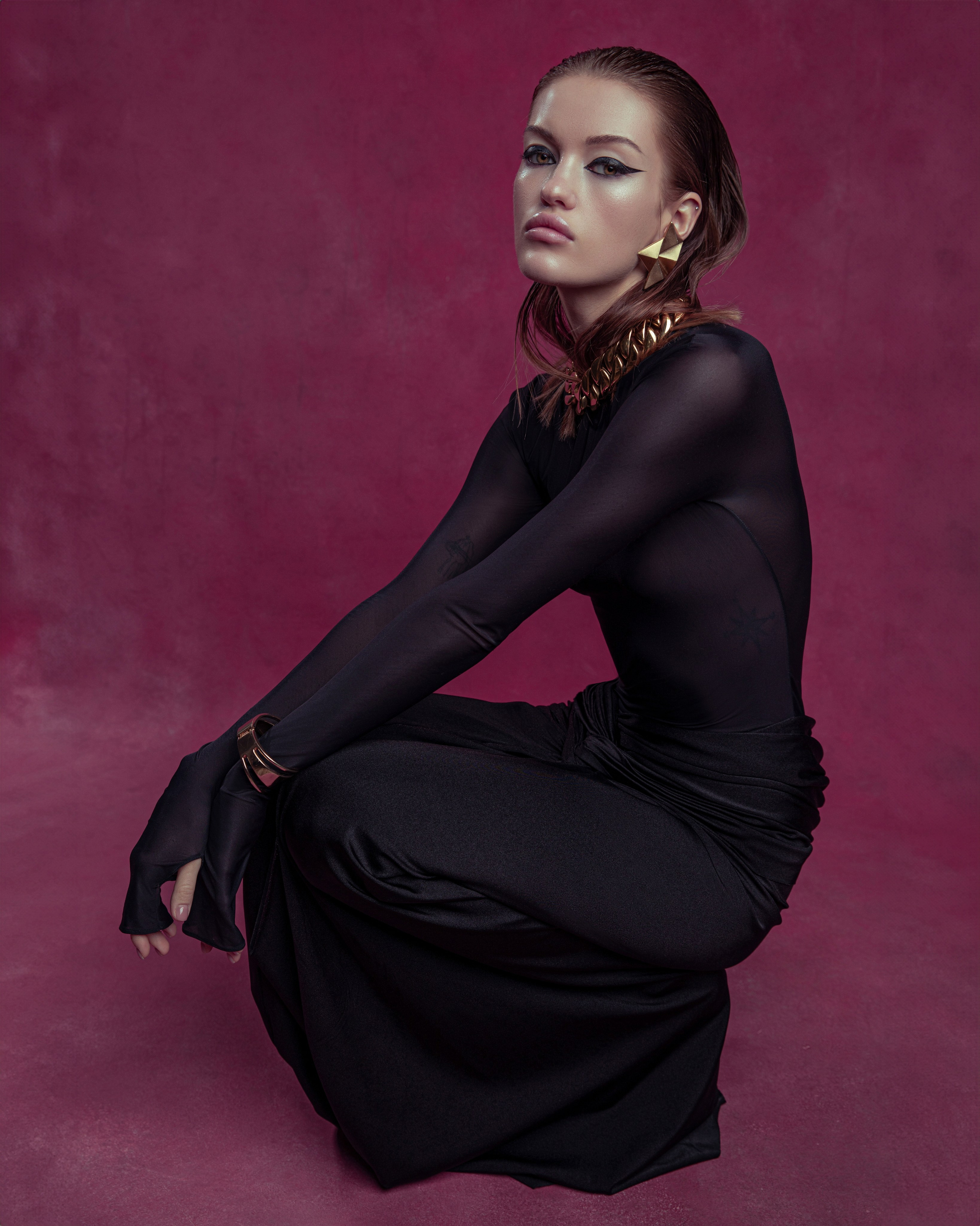 Try me on A/W 2025 lookbook. Жиркова Ирина — фотограф для брендов в Москве