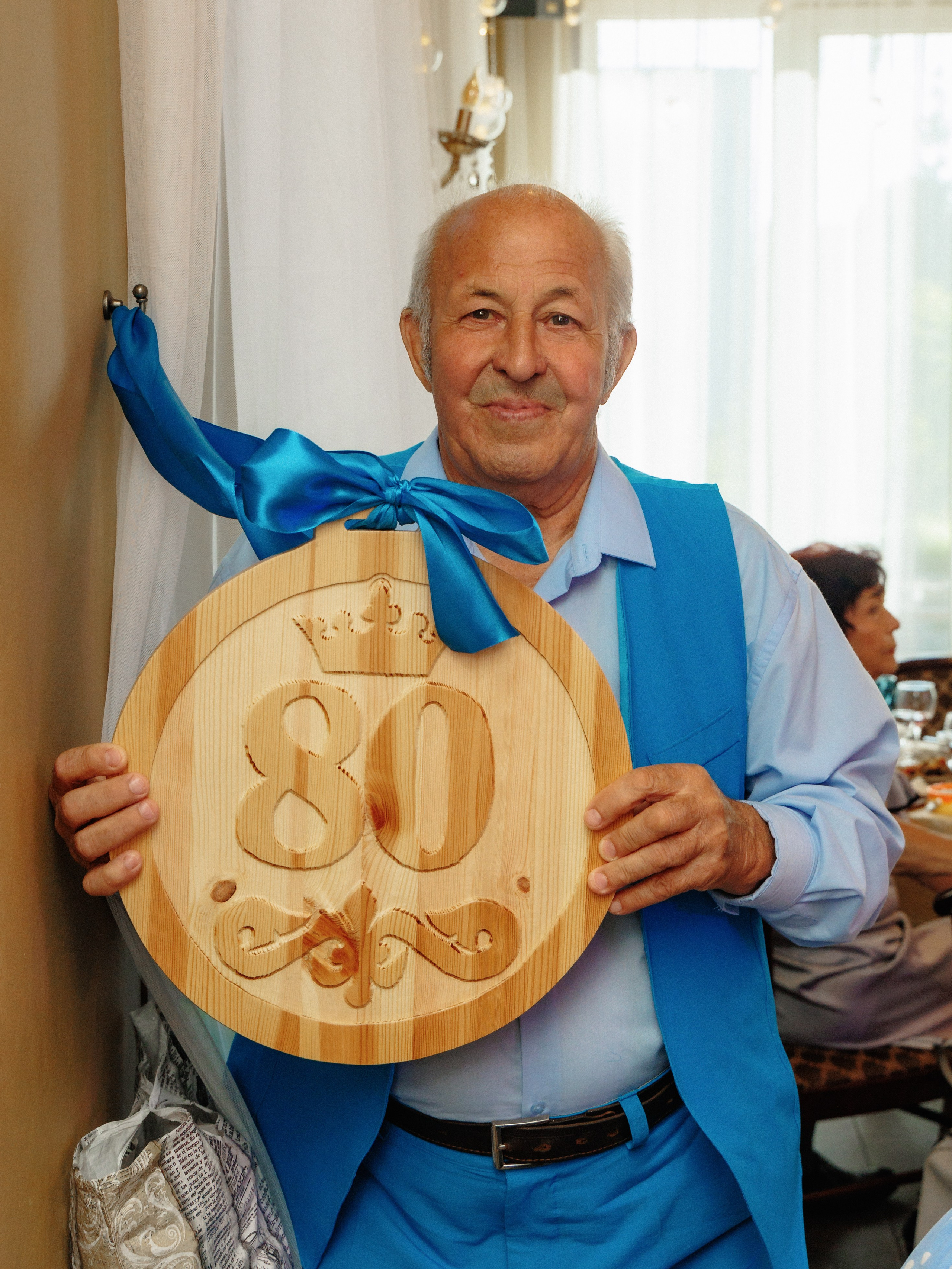 Юбилей Александру Матвеевичу 80 лет. Свадебный и семейный фотограф в г. Волхов Алексей Кочерыжкин