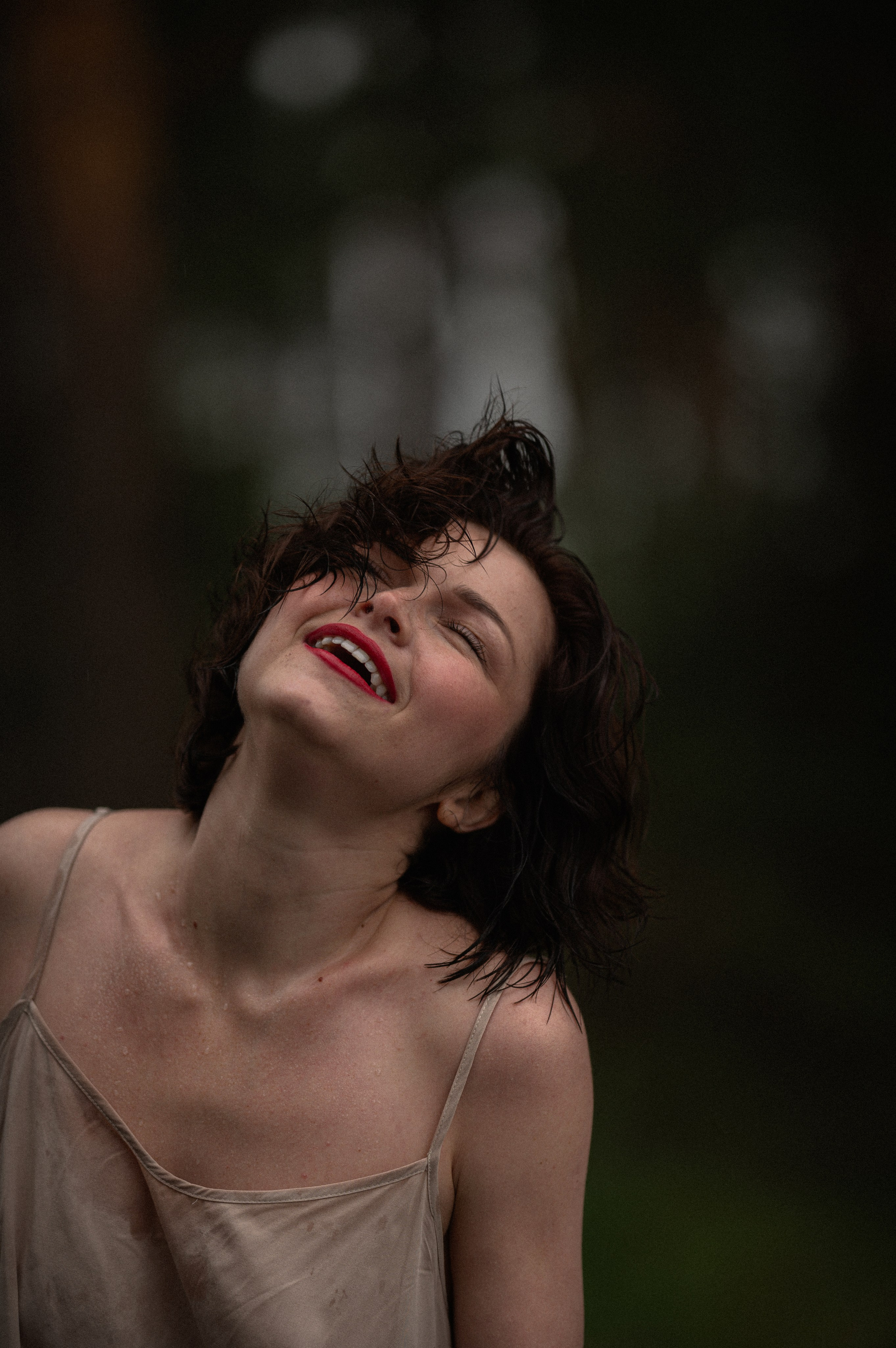 Съемка под дождем. Кристина. Семейный и детский фотограф в Шатках и Арзамасе Александра Магомедова