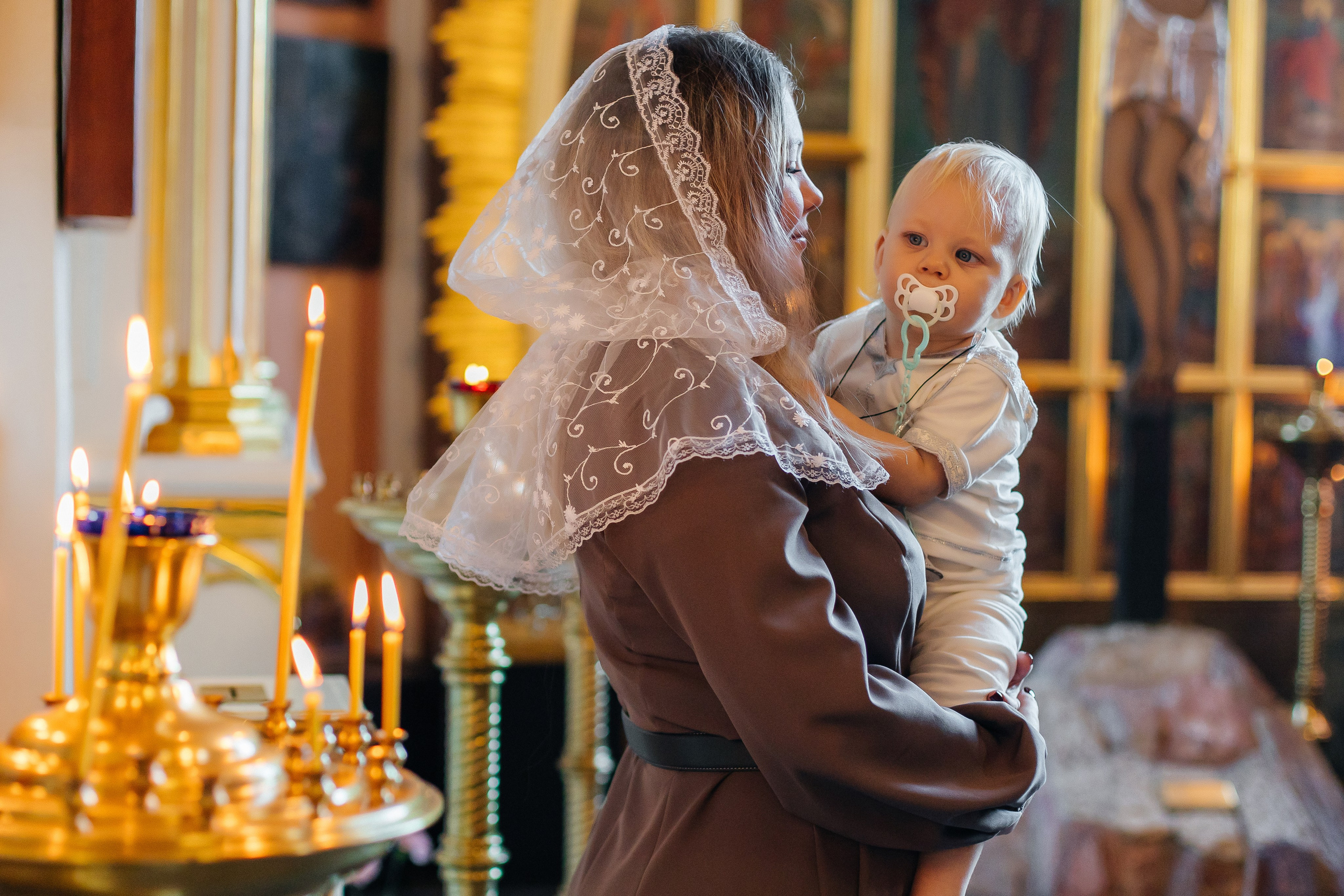 Таинство крещения Макара (18 октября 2025). Свадебный и семейный фотограф Крамар Наталья