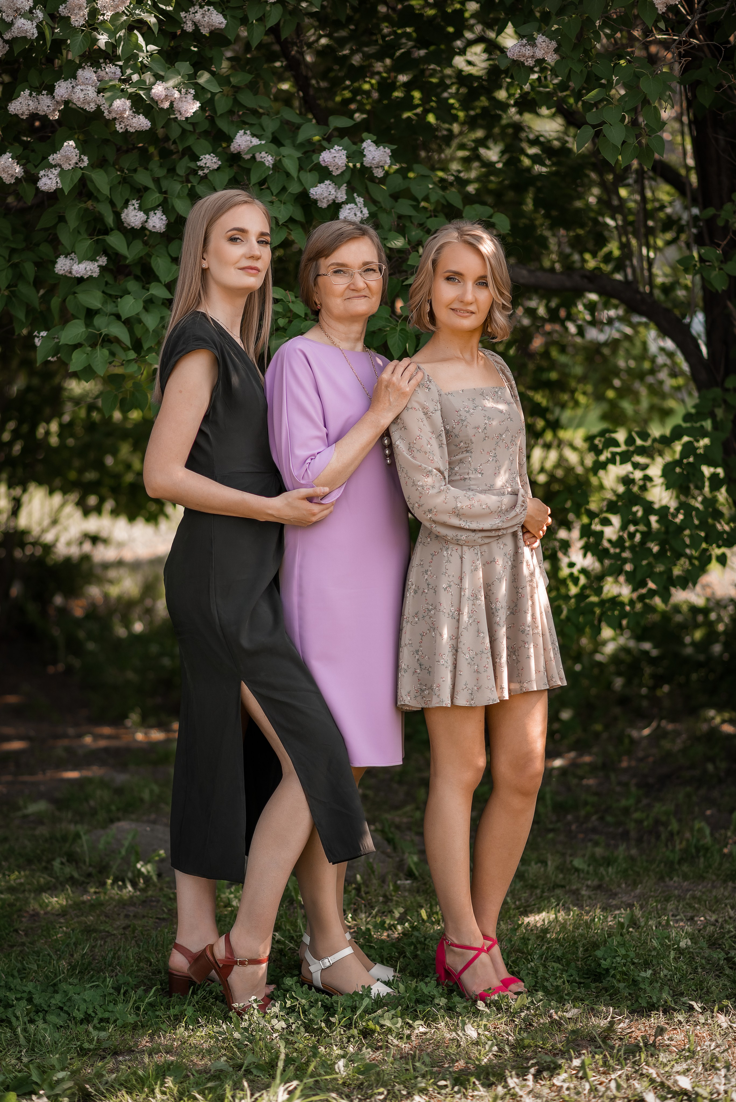 Две дочки и родители. Портретный фотограф в Петрозаводске Татьяна Лебедева