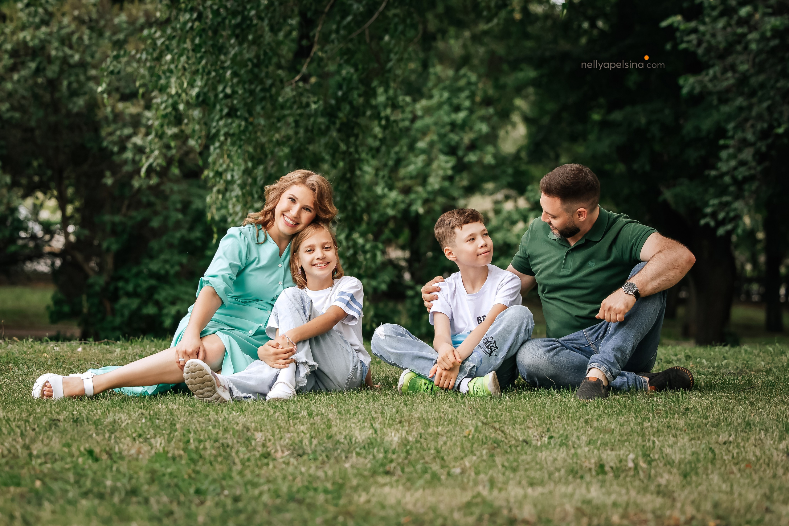 Света, Витя, Сережа и Вика. Фотограф Нелли Самойлова