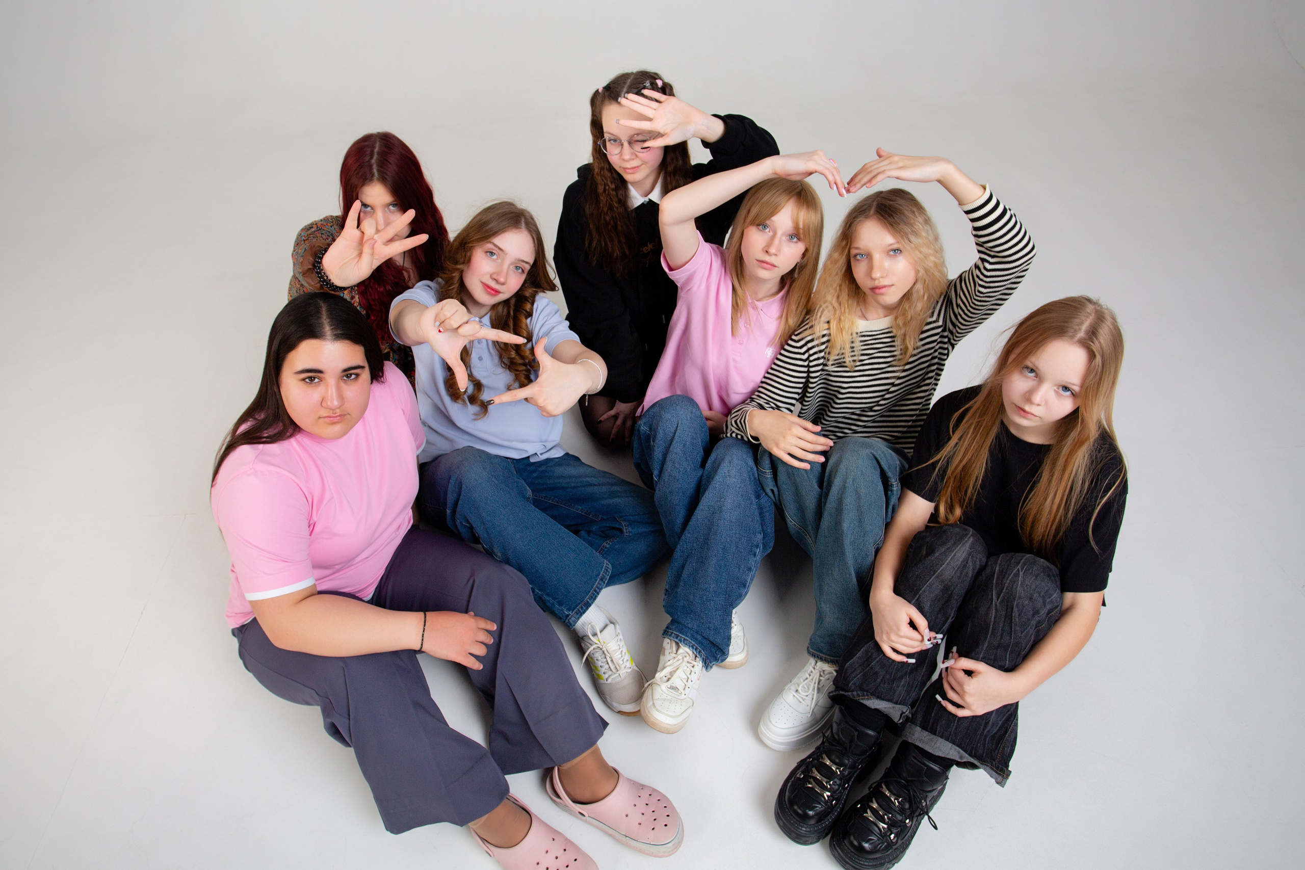 Коллективная фотосессия. Студия «Фокус» детская фотография Ольги Поповой г. Бийск