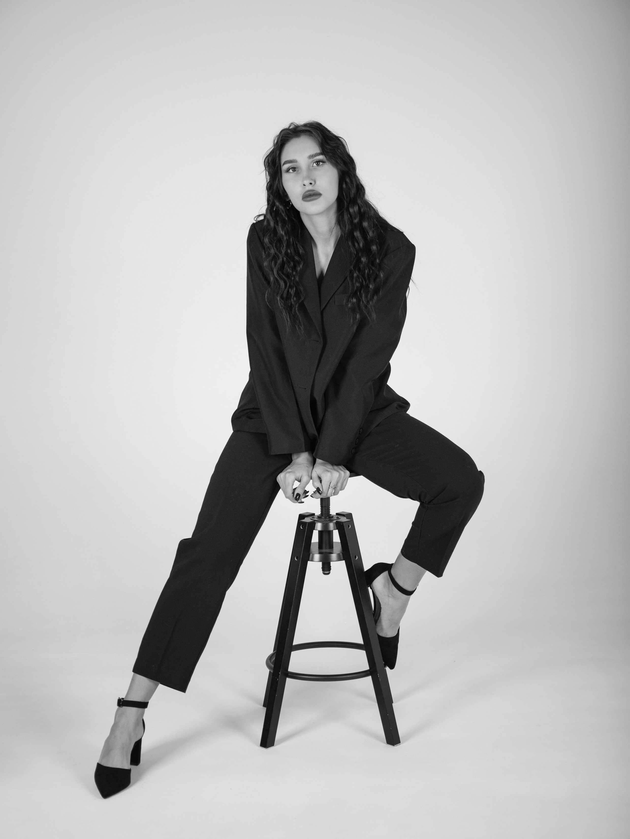 На циклораме. Свадебный и семейный фотограф в Москве Мила Широких