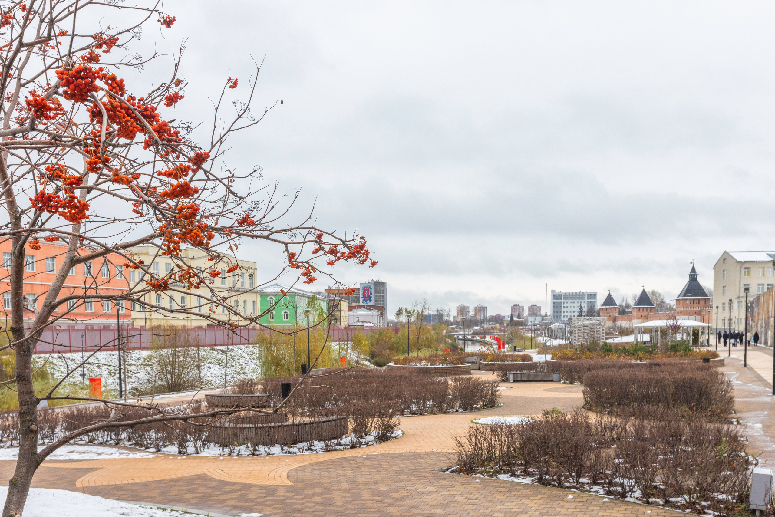 Казанская набережная осенью. Фотограф в Туле Крупский АнДРей. Фотостудия «КАДР71» в Туле