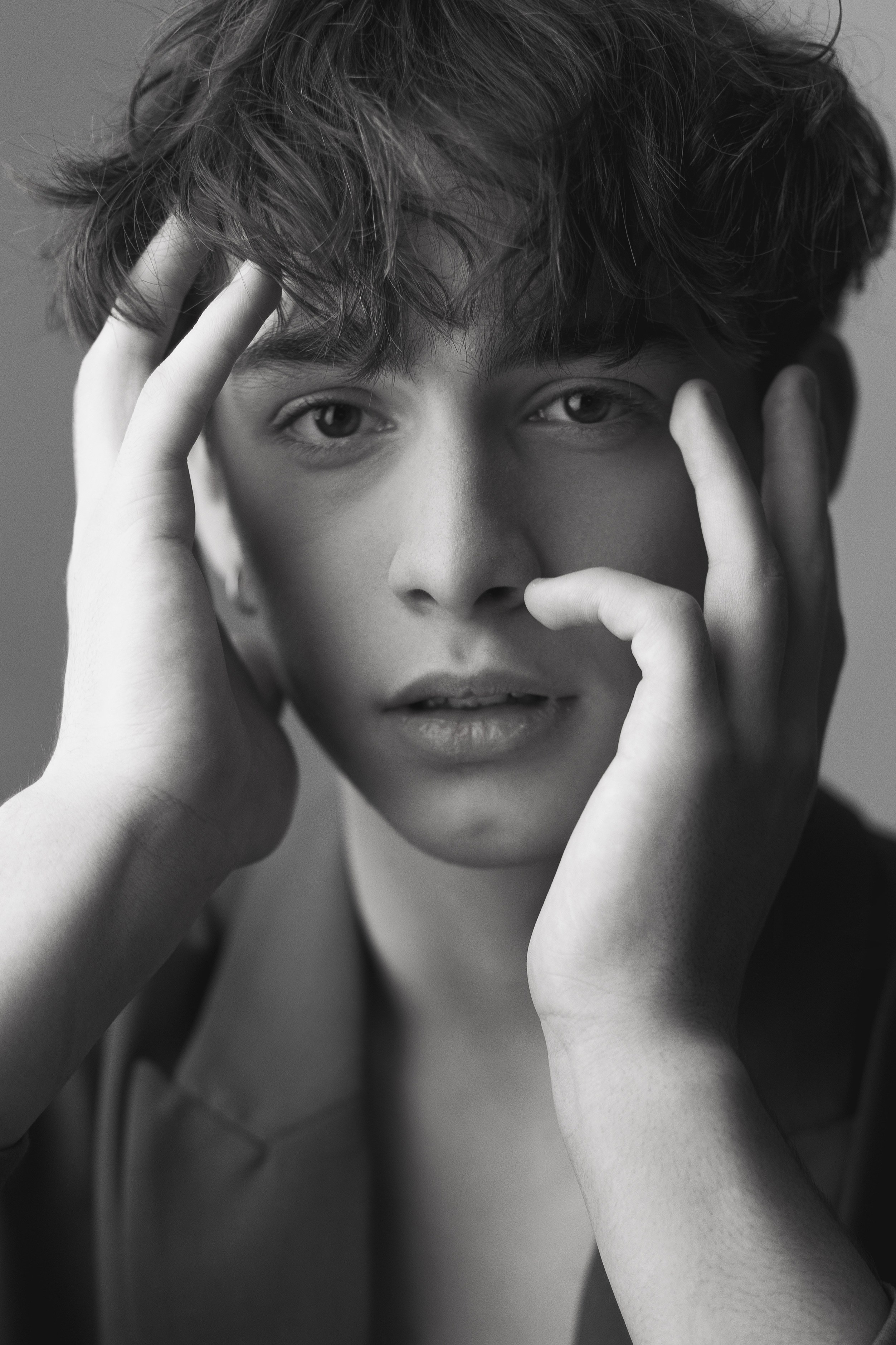 Мужской портрет ЧБ