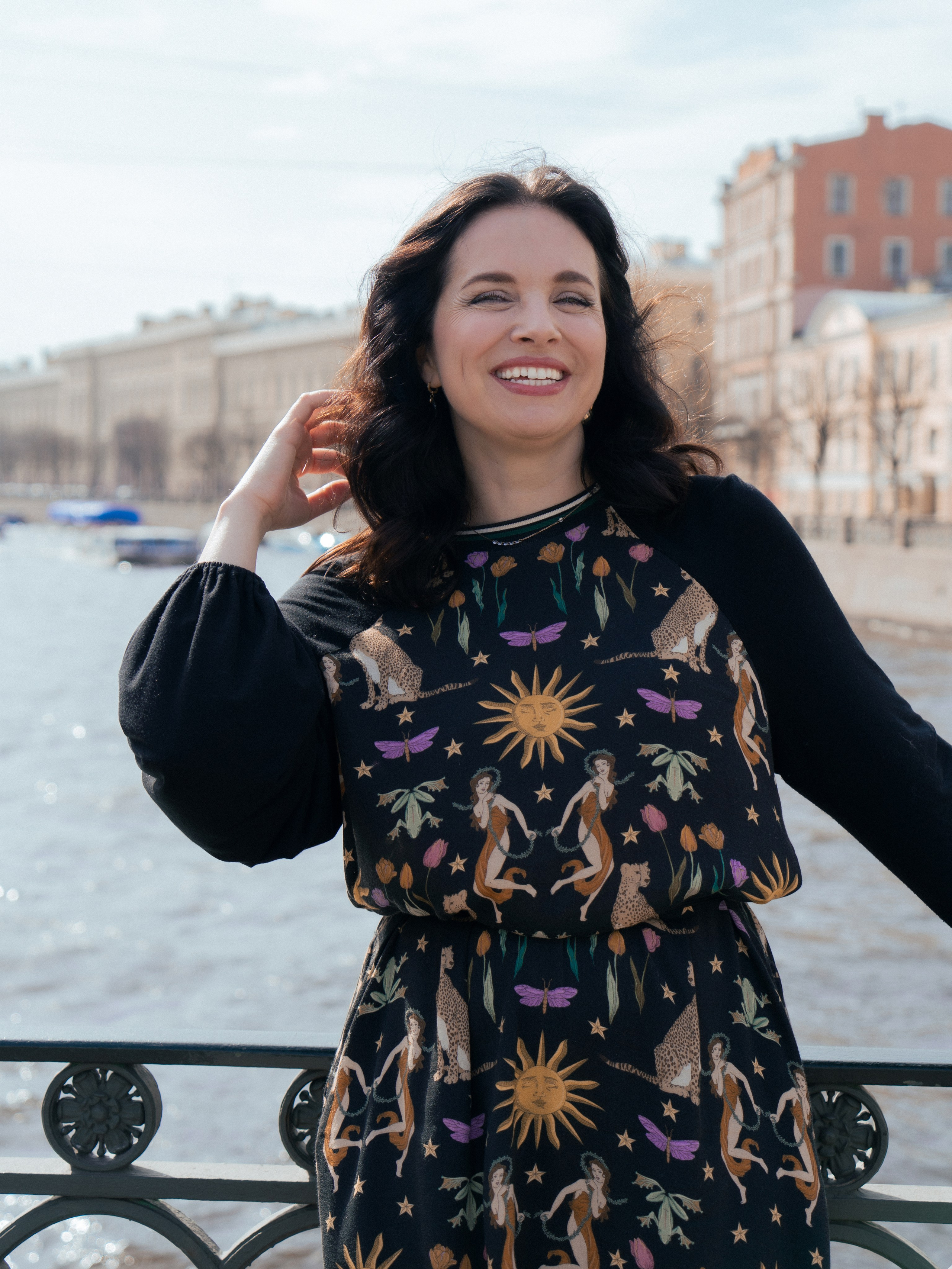 Портретная фотосессия на улице в Санкт-Петербурге. Светлана Гопанюк. Портретный фотограф. Санкт-Петербург. СПб