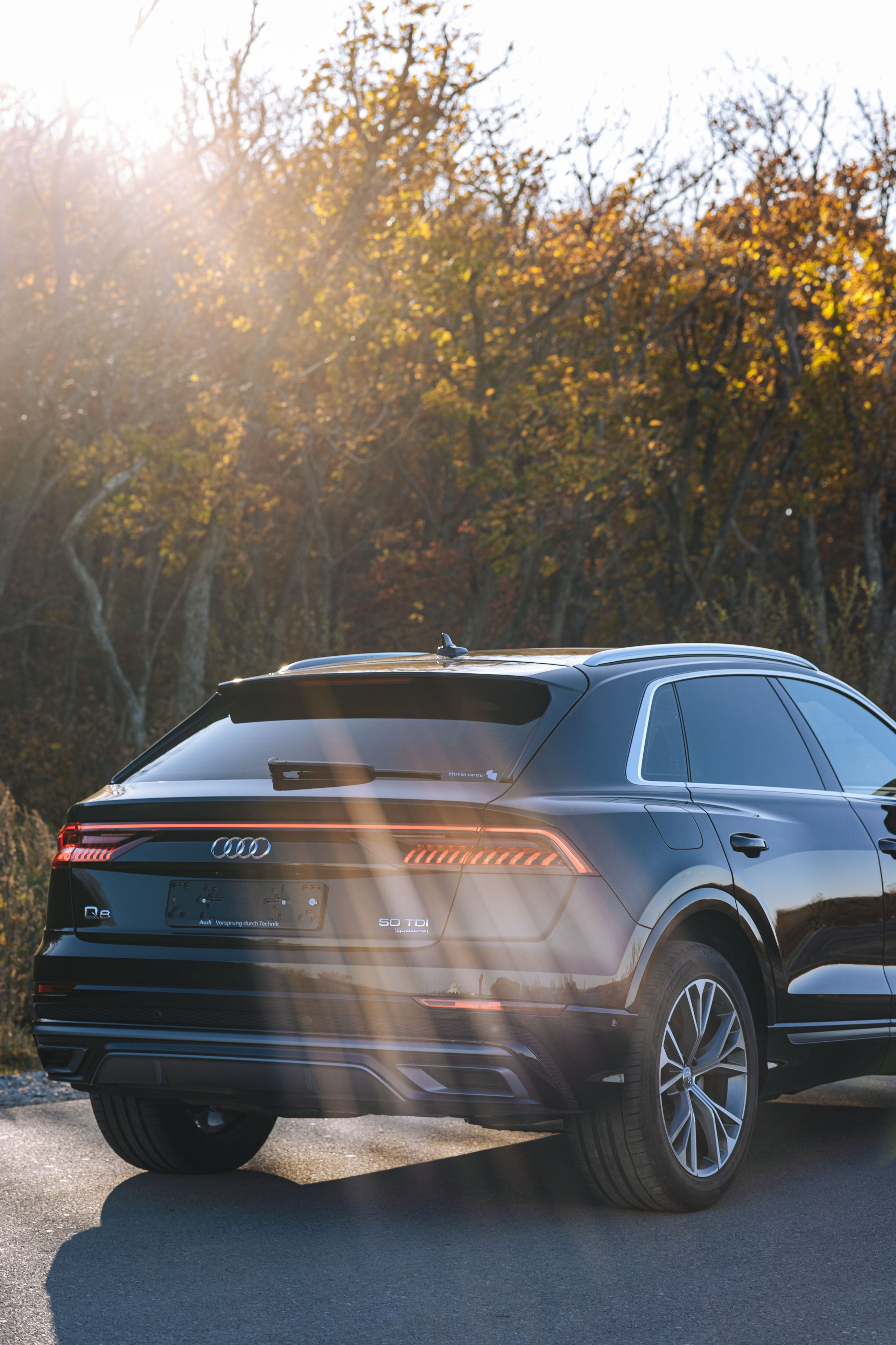 Audi Q8. Фотограф Владивосток