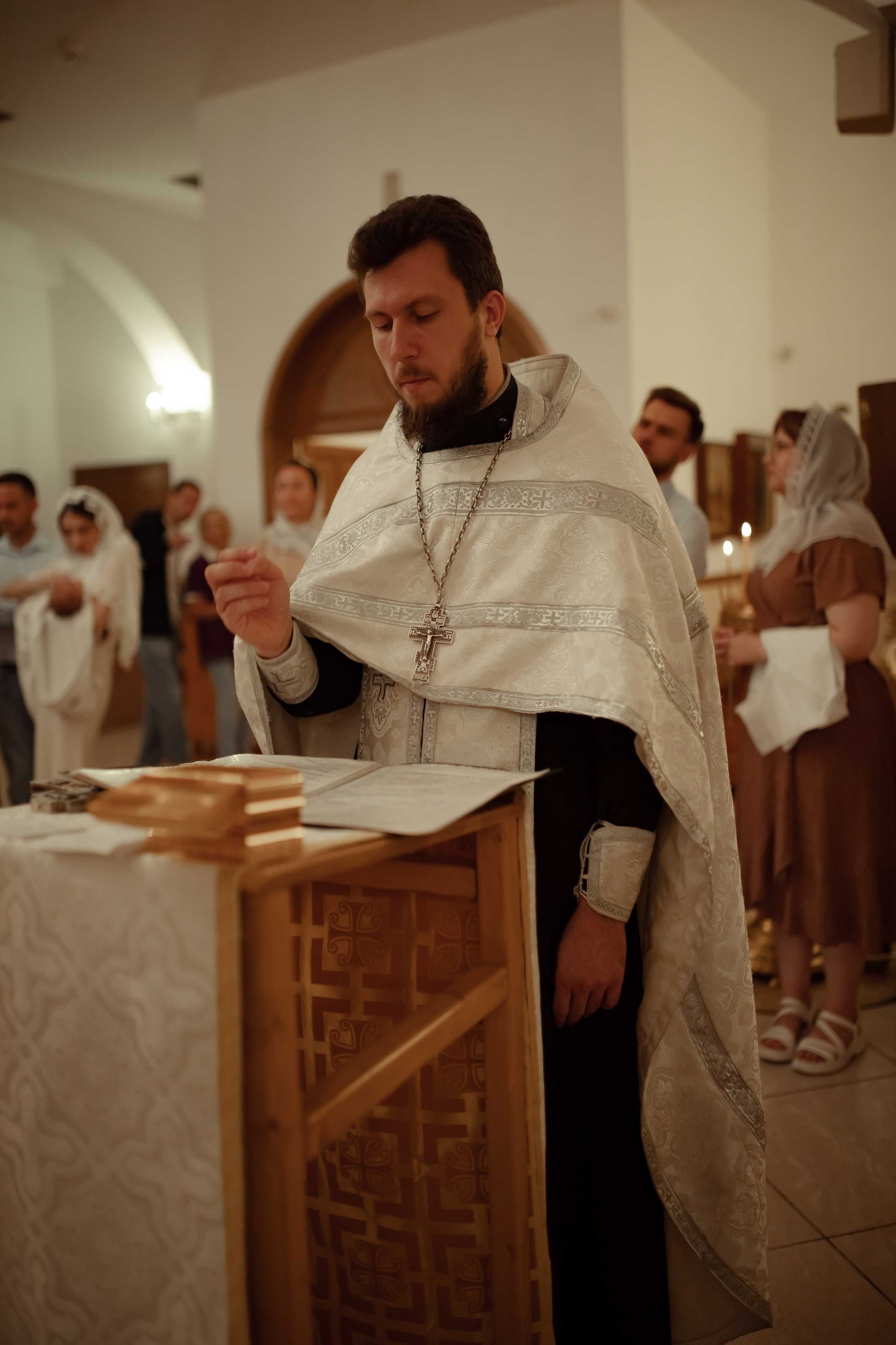 Крещение Анастасии. Семейный и детский фотограф в Москве Дорогова Екатерина
