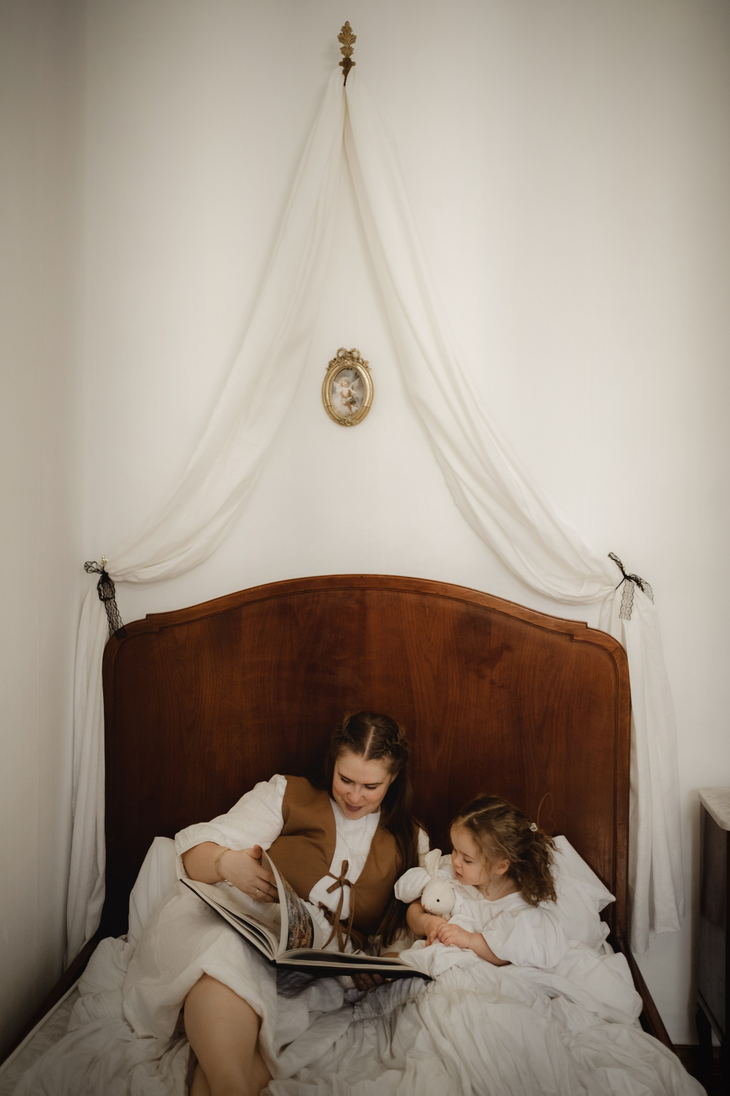 Винтажная фотосессия с дочкой. Семейный фотограф в Москве и в Домодедово Екатерина Патракова