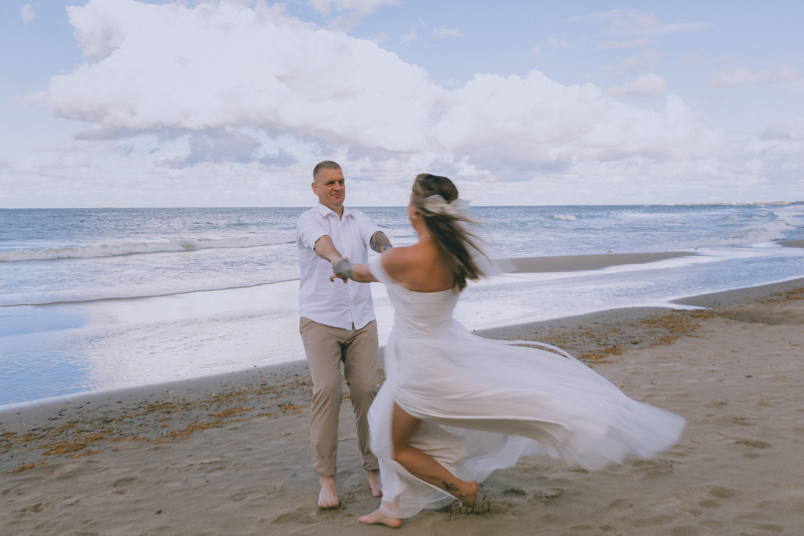 Свадьба Зои & Сергея | прогулка у моря. Фотограф в Калининграде Сокирко Светлана