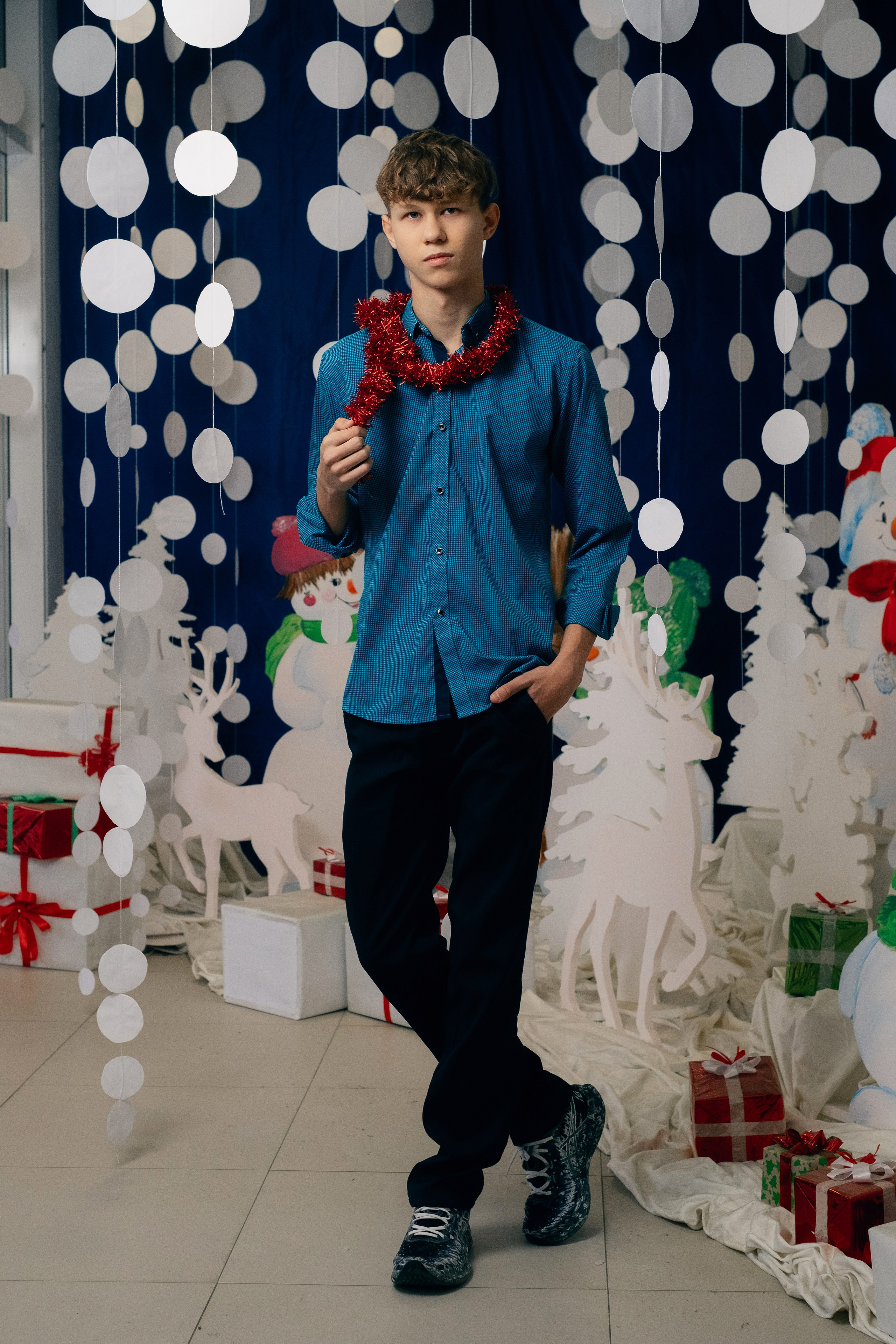 Новогодняя Фотосессия МАОУ СОШ№ 15 8 «Г». Свадебный и репортажной фотограф Денис Ожигин в Краснодаре и Краснодарском крае