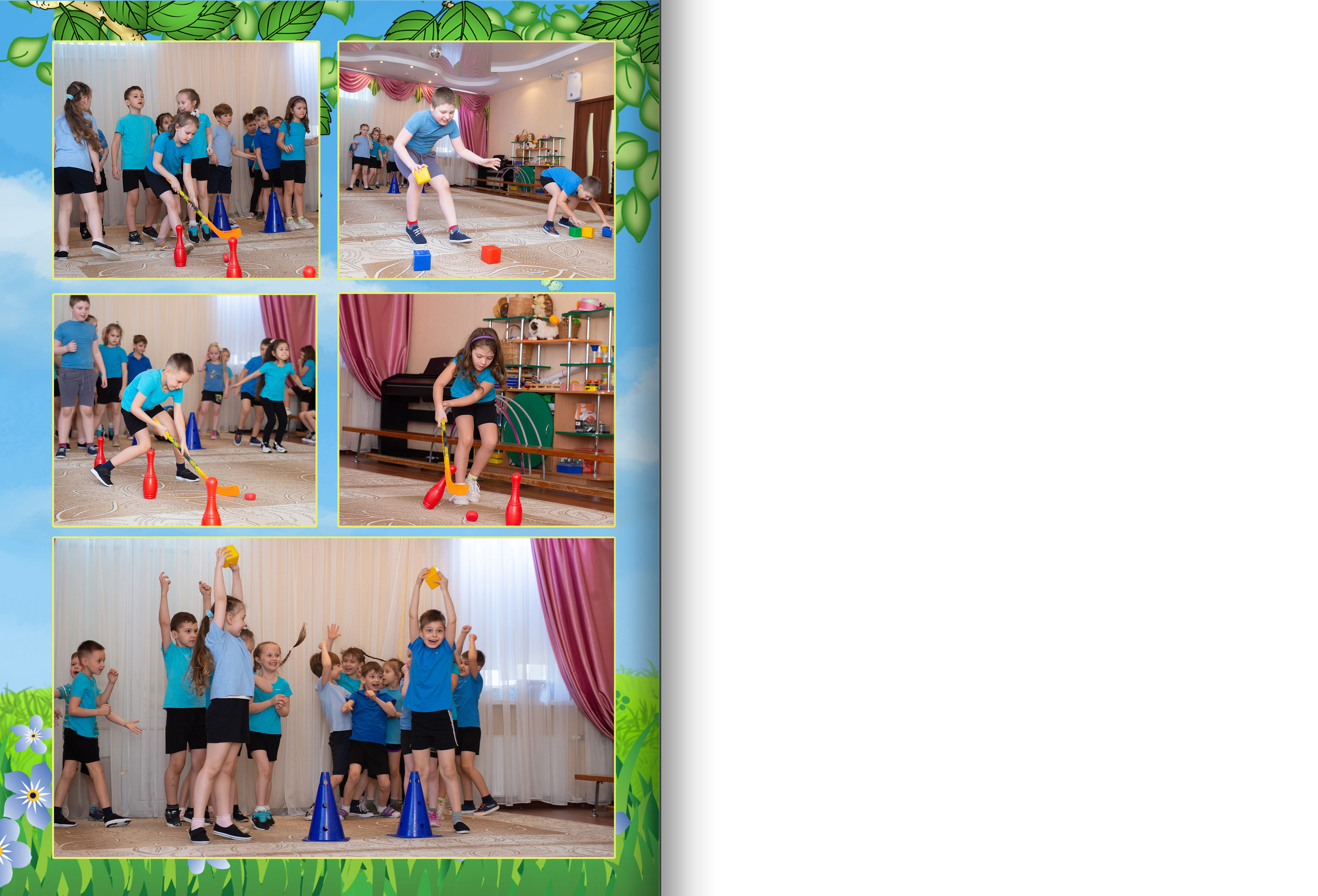 Дизайн фотоальбома Незабудки. Выпускные альбомы — Студия Максимус Санкт-Петербург