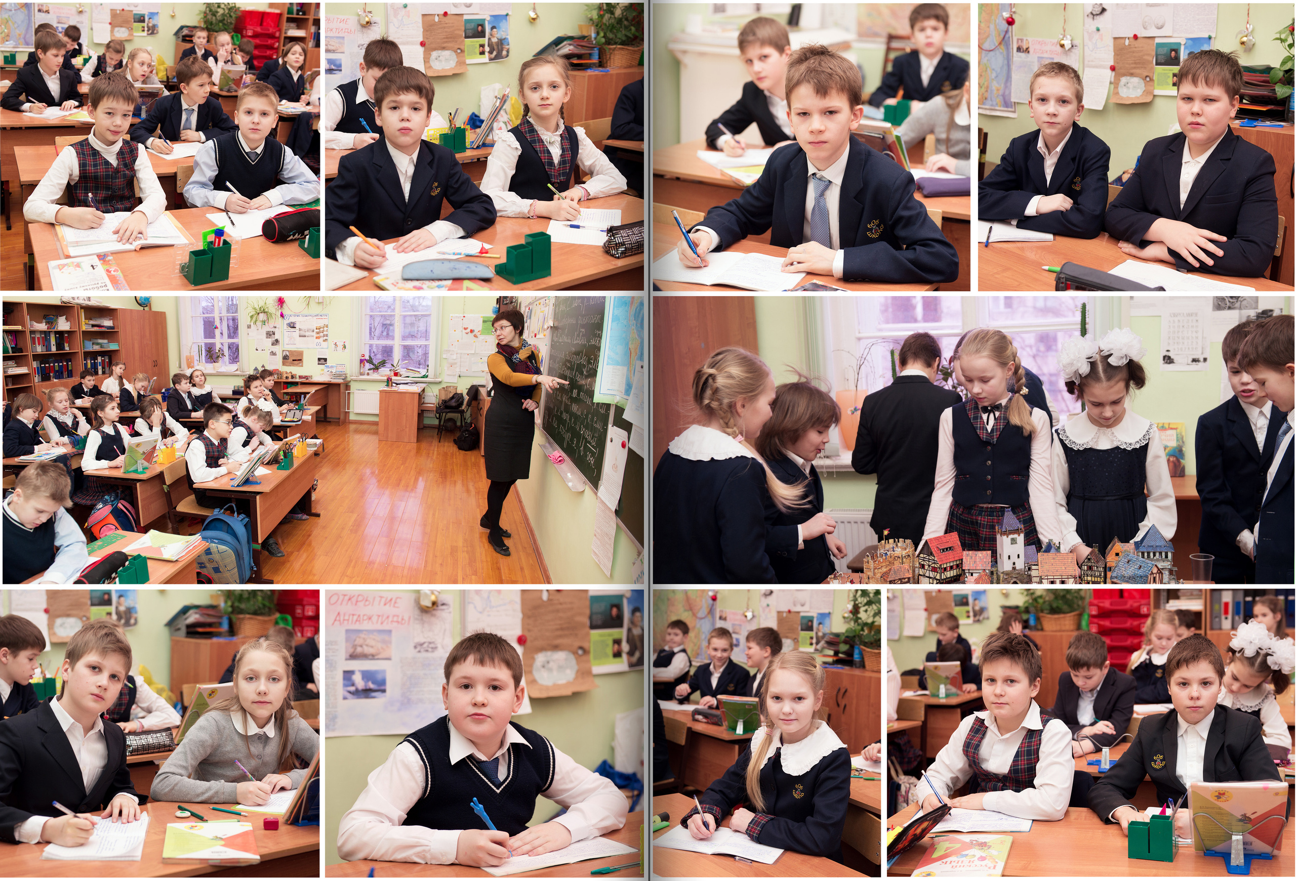 Дизайн альбома для 4 класса Элегант. Выпускные альбомы — Студия Максимус Санкт-Петербург