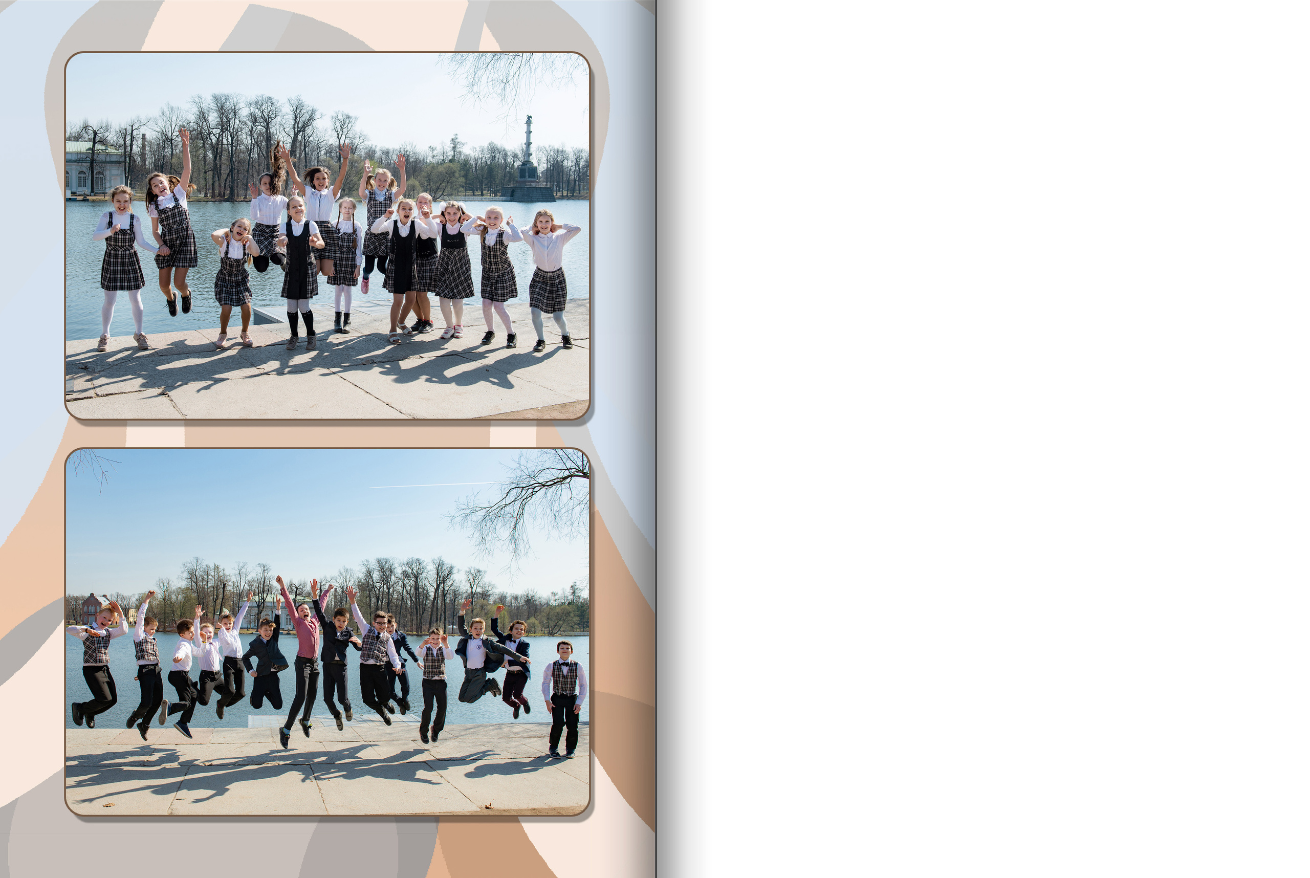 Дизайн альбома для 4 класса Солнечный. Выпускные альбомы — Студия Максимус Санкт-Петербург