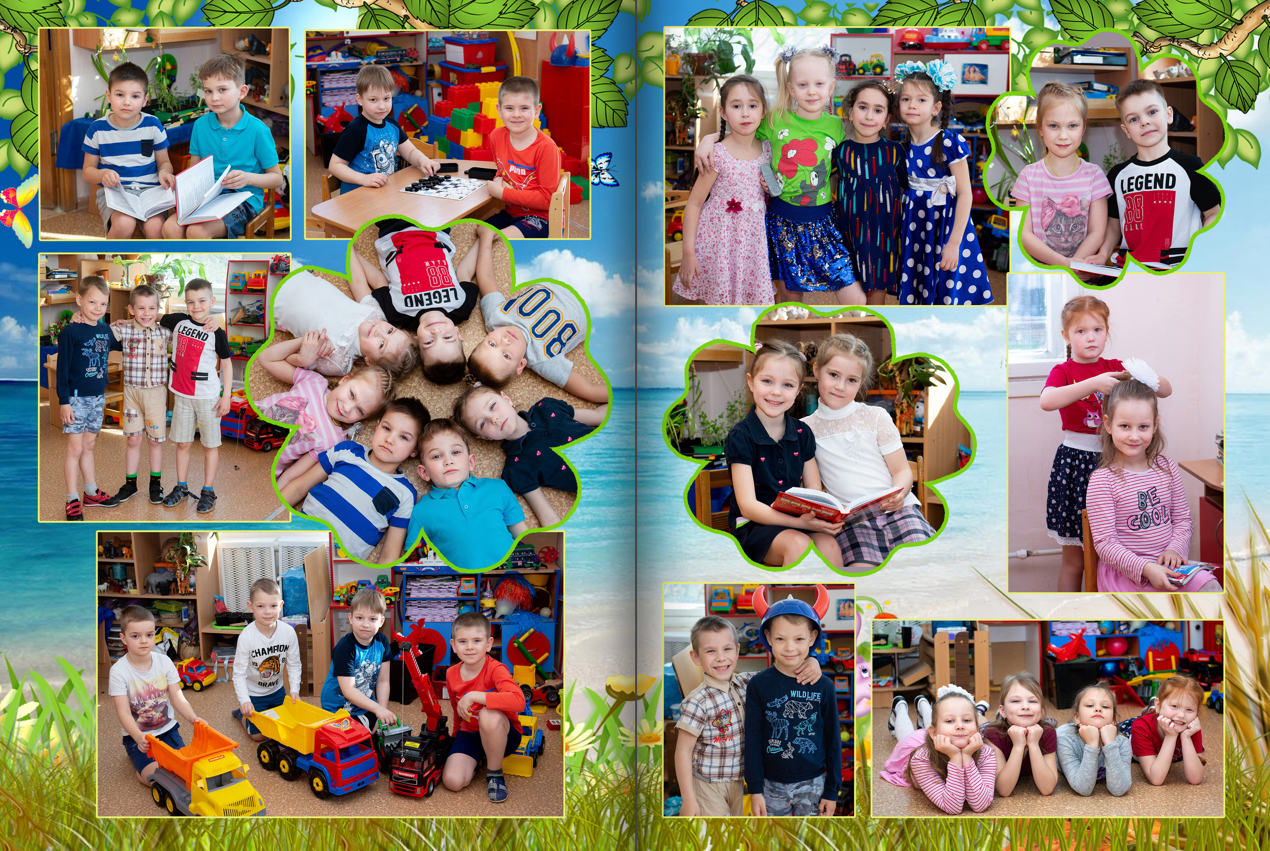 Дизайн фотоальбома Корабль. Выпускные альбомы — Студия Максимус Санкт-Петербург