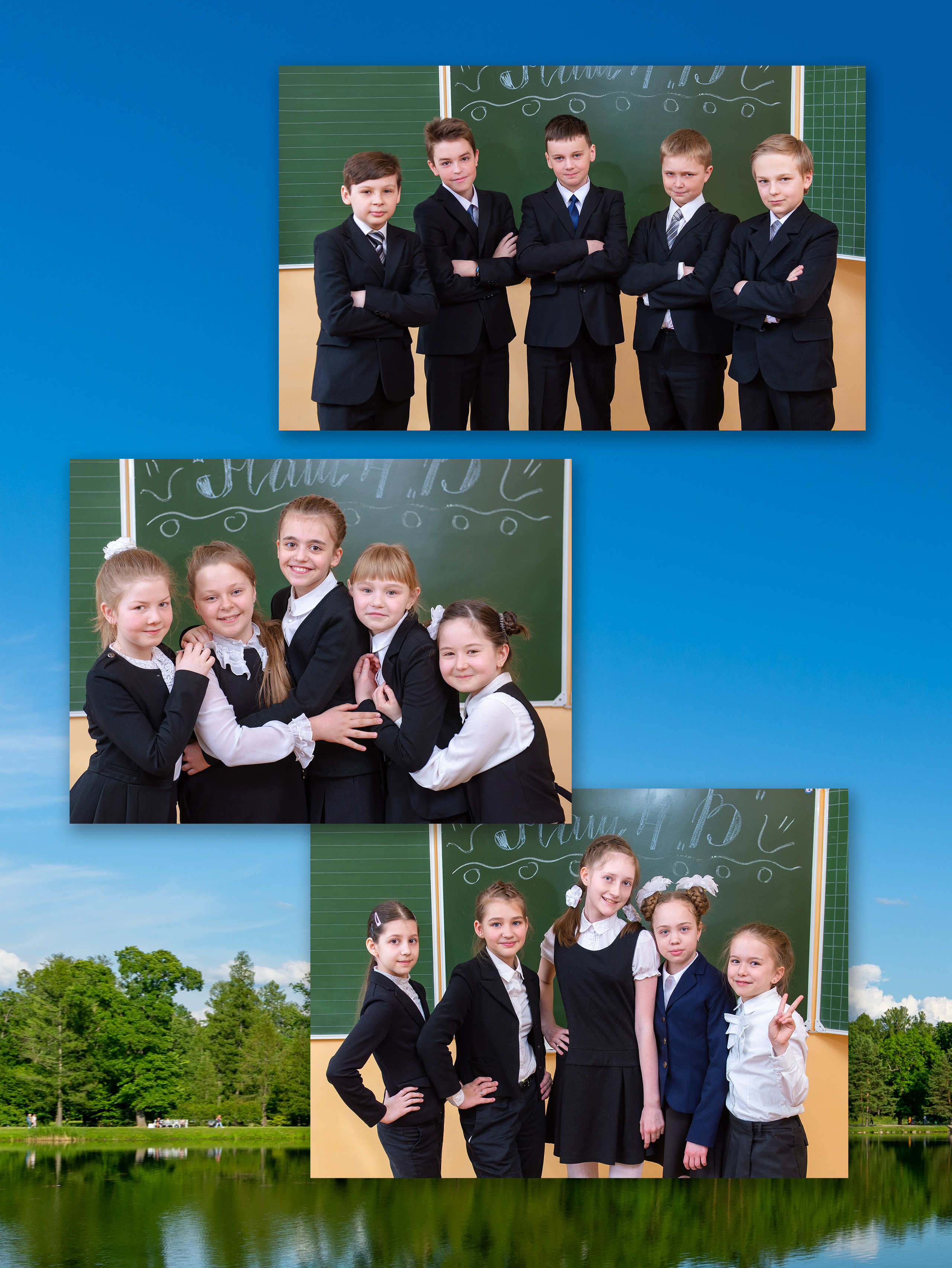 Дизайн альбома 4 класс Царское село. Выпускные альбомы — Студия Максимус Санкт-Петербург