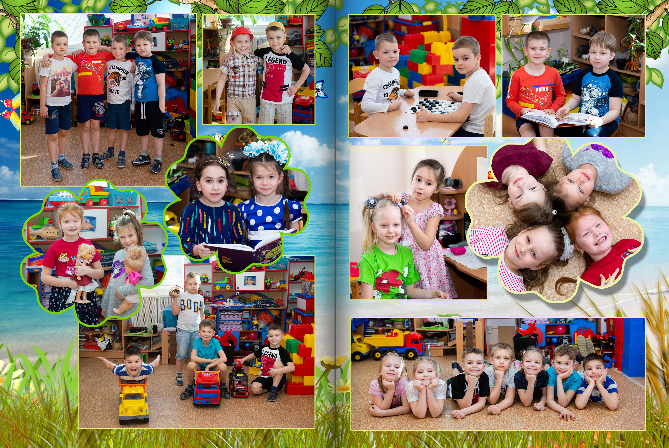 Дизайн фотоальбома Корабль. Выпускные альбомы — Студия Максимус Санкт-Петербург