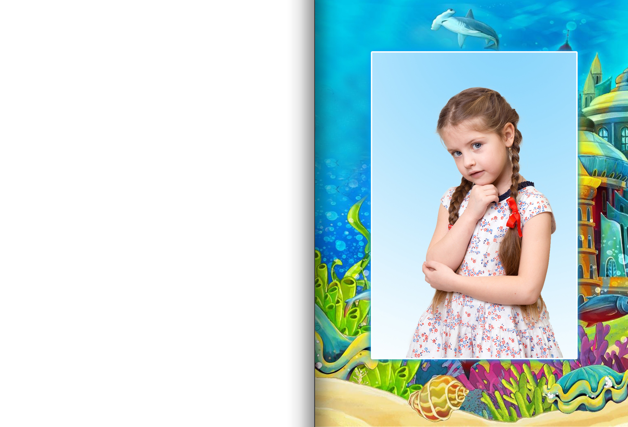 Дизайн фотоальбома Осьминожки. Выпускные альбомы — Студия Максимус Санкт-Петербург