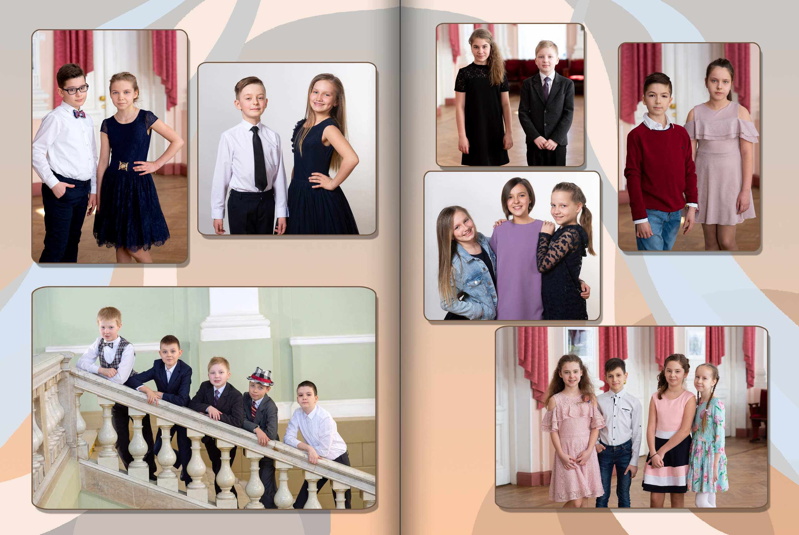 Дизайн альбома для 4 класса Солнечный. Выпускные альбомы — Студия Максимус Санкт-Петербург