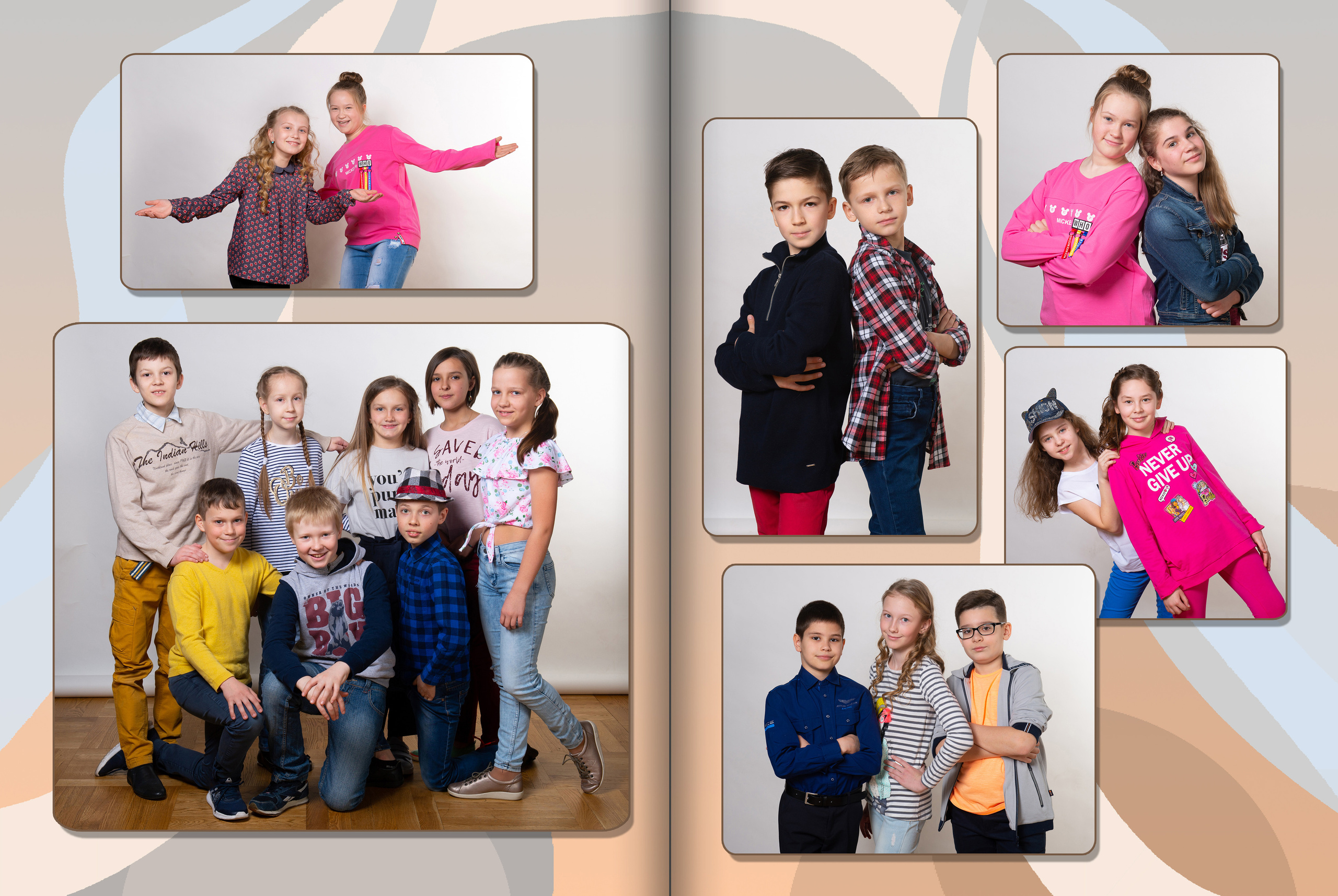 Дизайн альбома для 4 класса Солнечный. Выпускные альбомы — Студия Максимус Санкт-Петербург