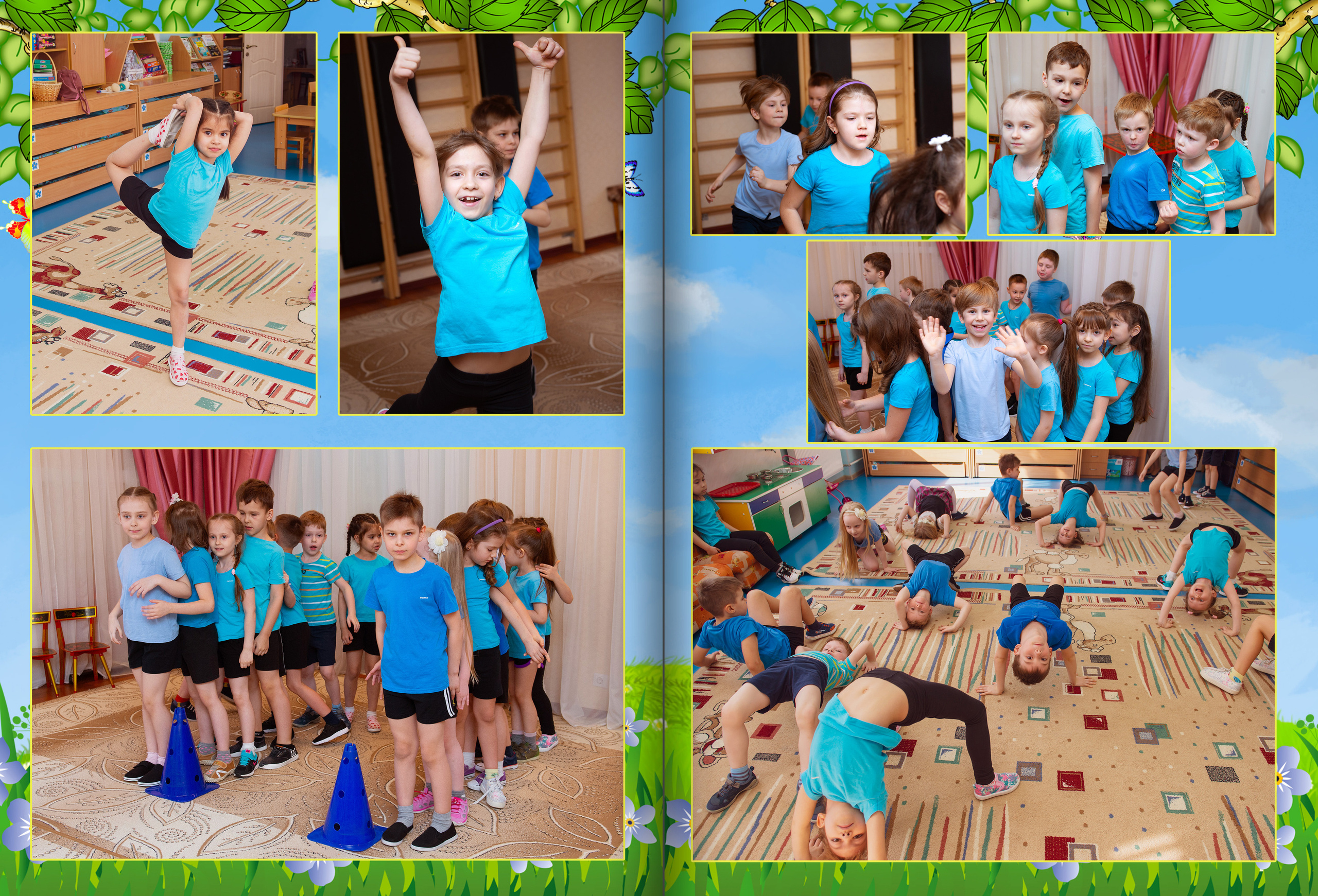 Дизайн фотоальбома Незабудки. Выпускные альбомы — Студия Максимус Санкт-Петербург