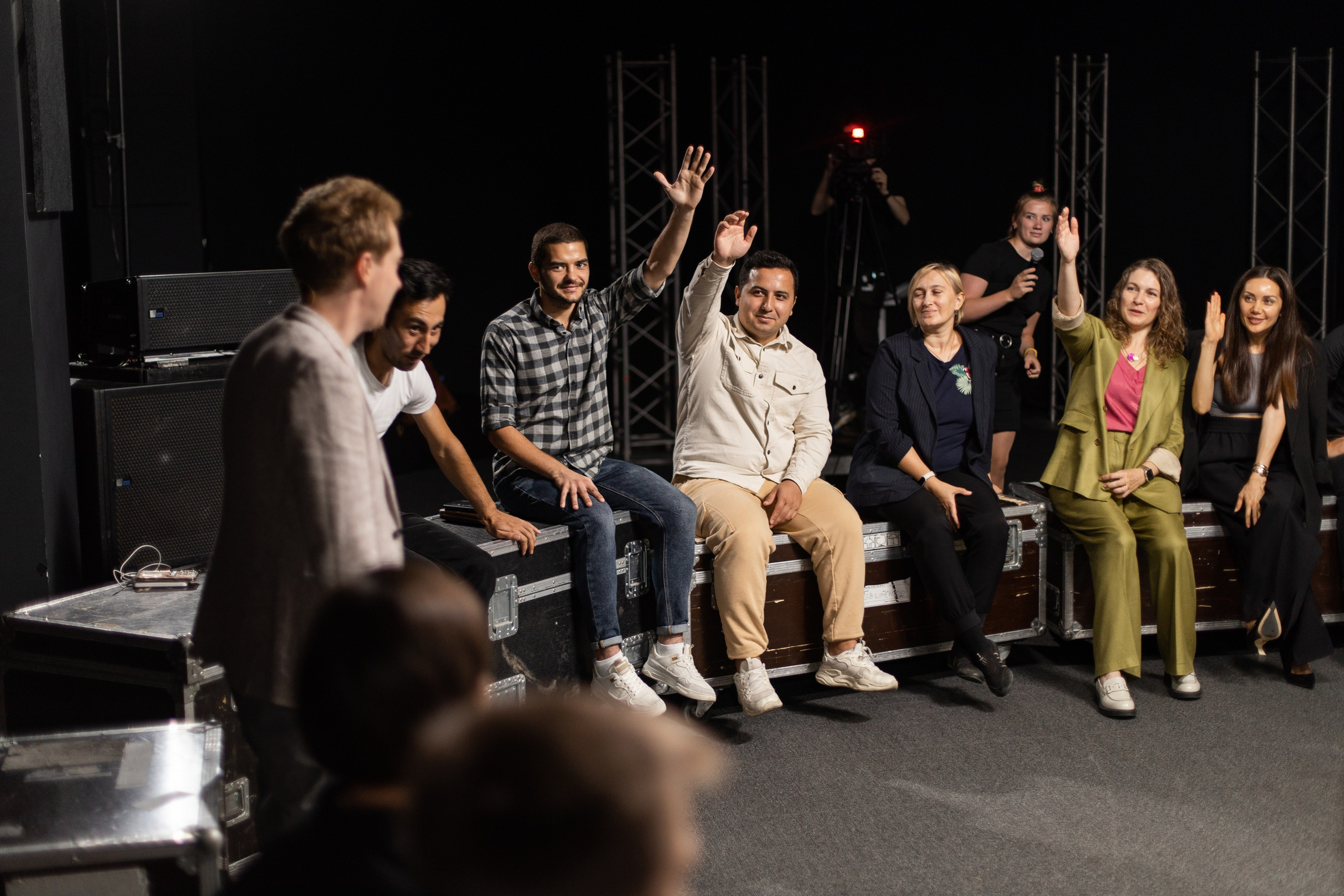 Съемки шоу Гительмана. Фотограф в Москве Десятова Ксения