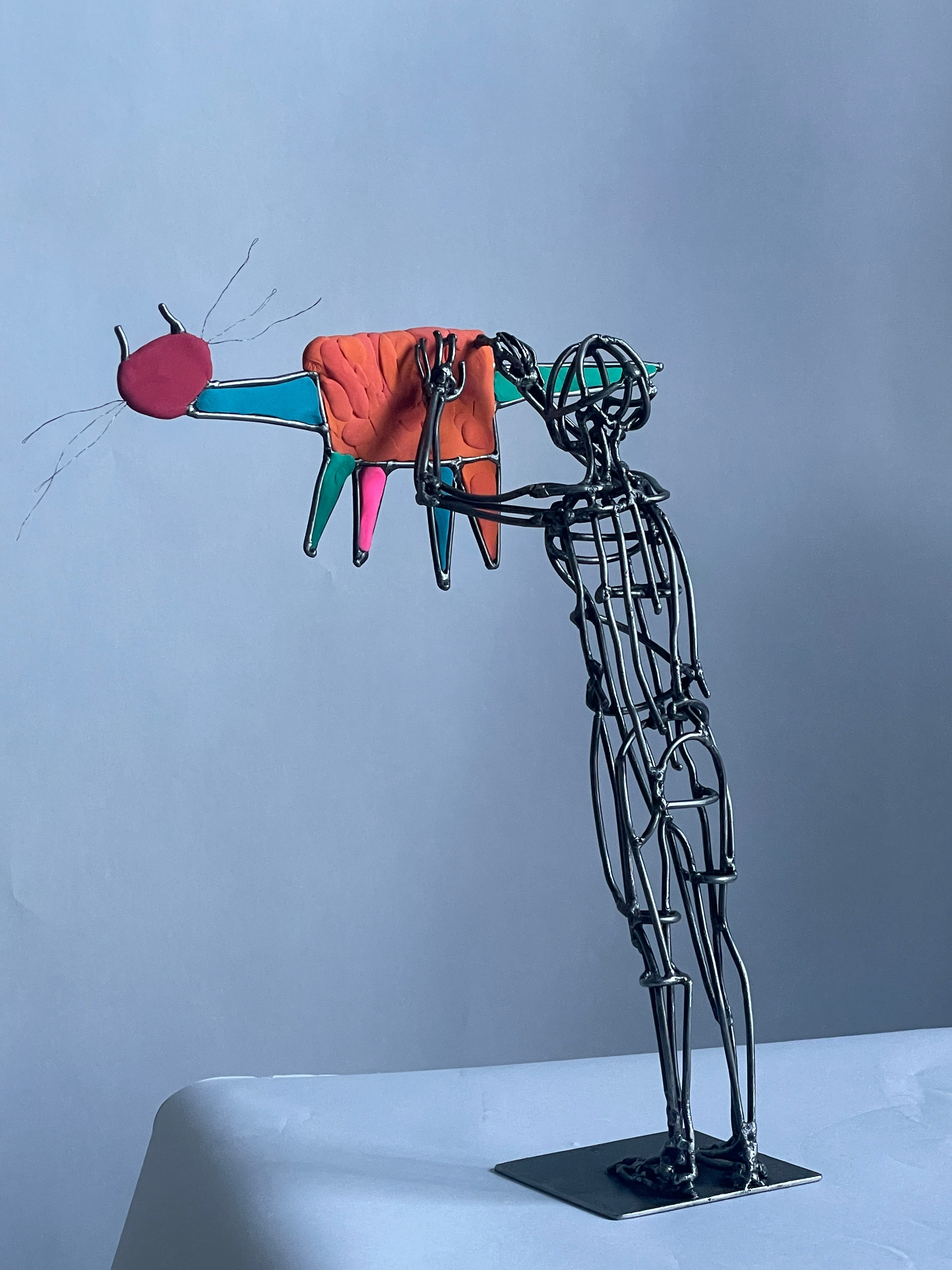 Малыши из проекта «Жизнь на острове Ата»_2023. Художник — скульптор Антонина Фатхуллина