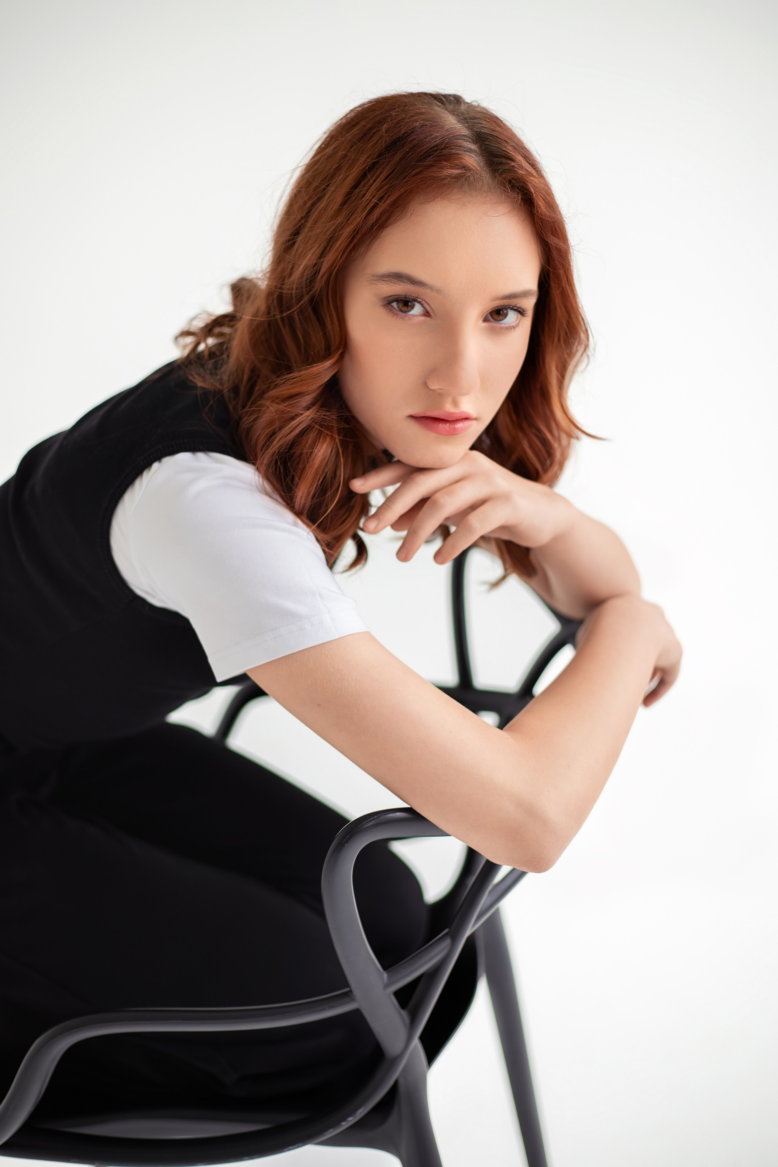 Циклорама. Модельное портфолио. Фотограф в Москве