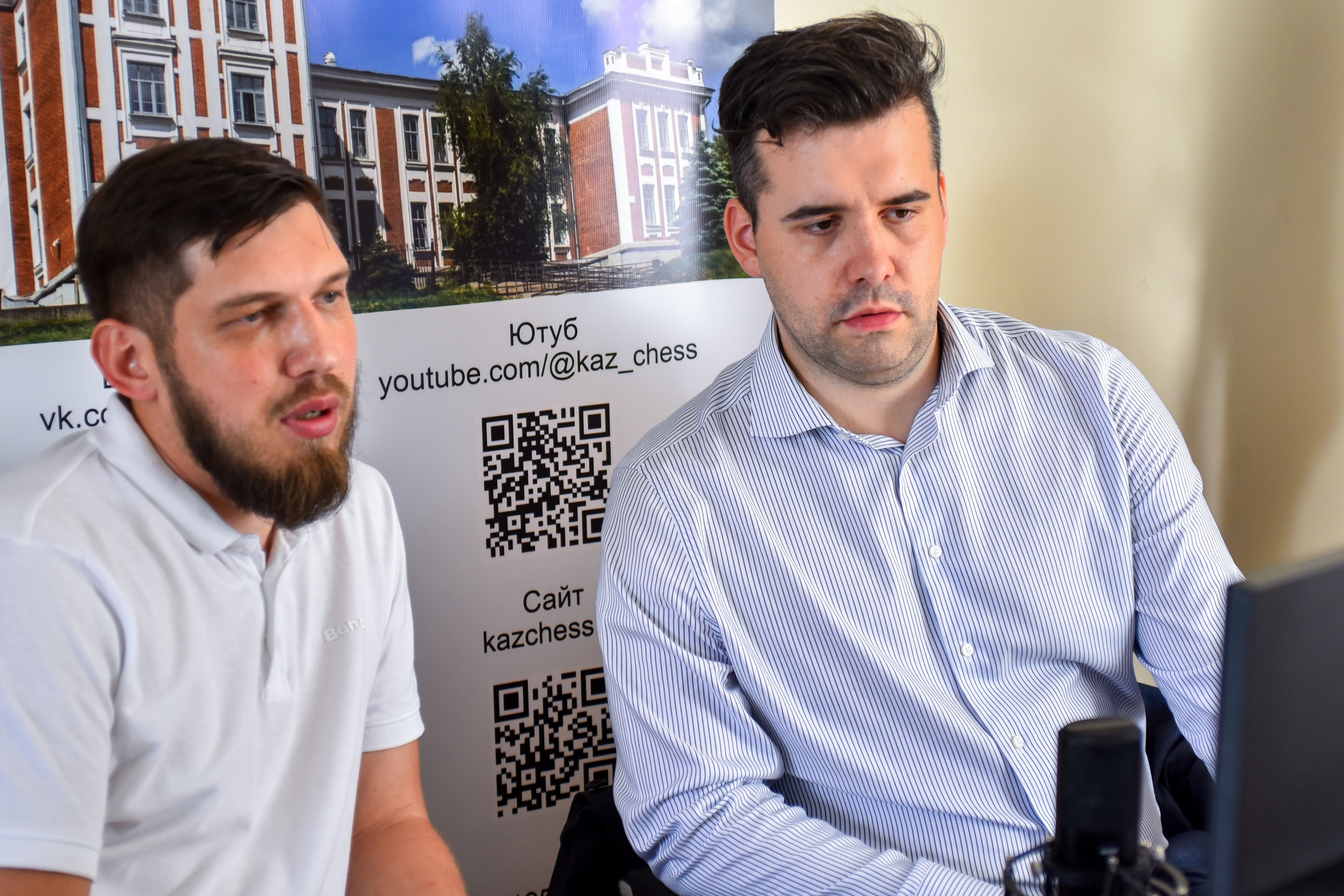 Ян Непомнящий, пресс-подход. Спортивный и репортажный фотограф в Казани Вячеслав Сатонин