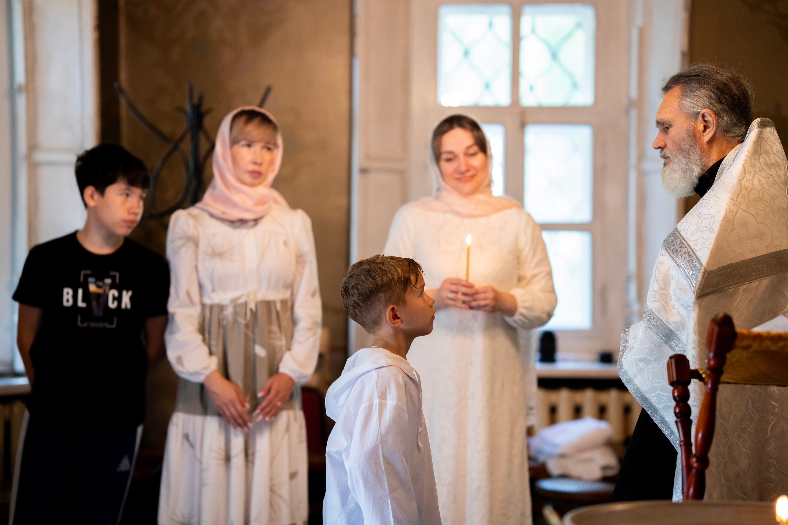 Крещение Даниила. Фотограф Юлия Попова