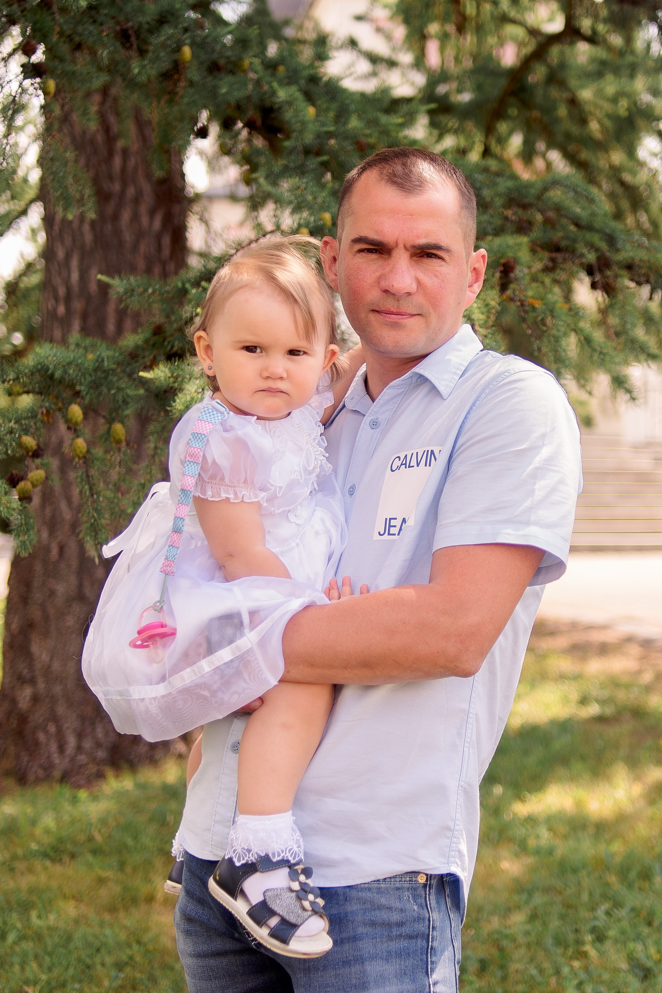 Крещение Ники. Фотограф Юлия Попова