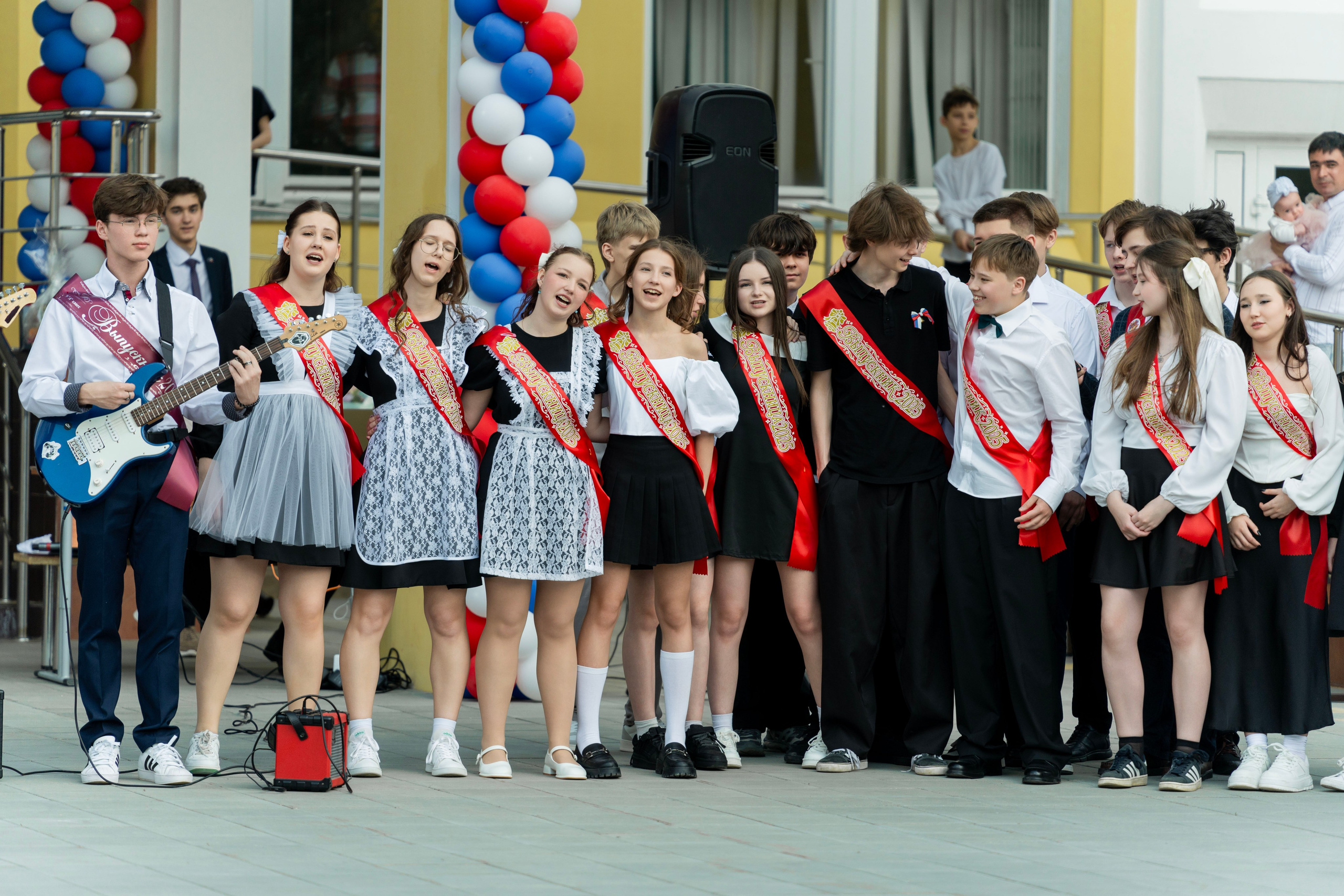 Выпукные 9 классы. Фотограф Юлия Попова