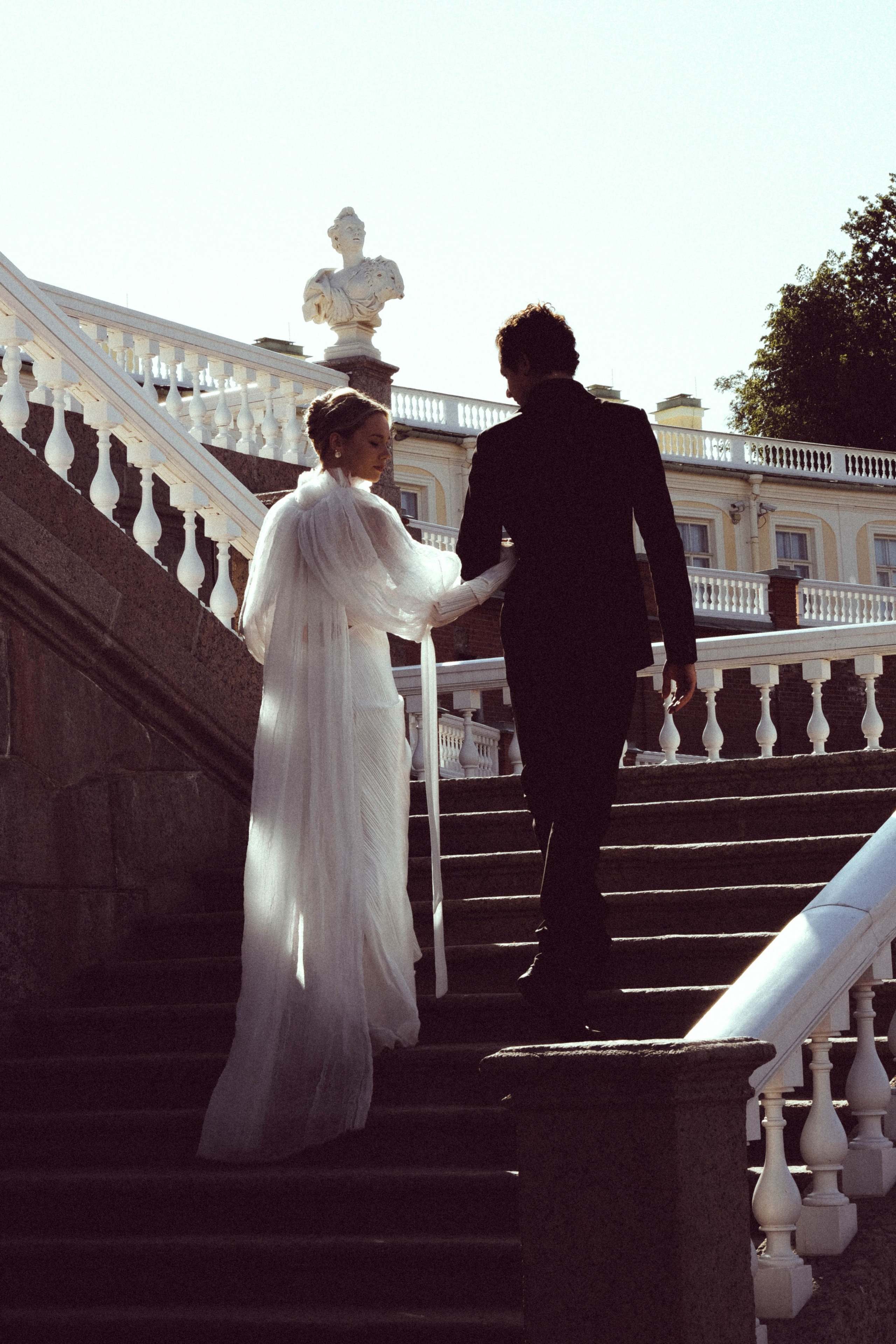 СВАДЕБНАЯ СЬЕМКА В ПАРКЕ ОРАНИЕНБАУМ. Профессиональный фотограф, Санкт-Петербург — Виктория Богомолова