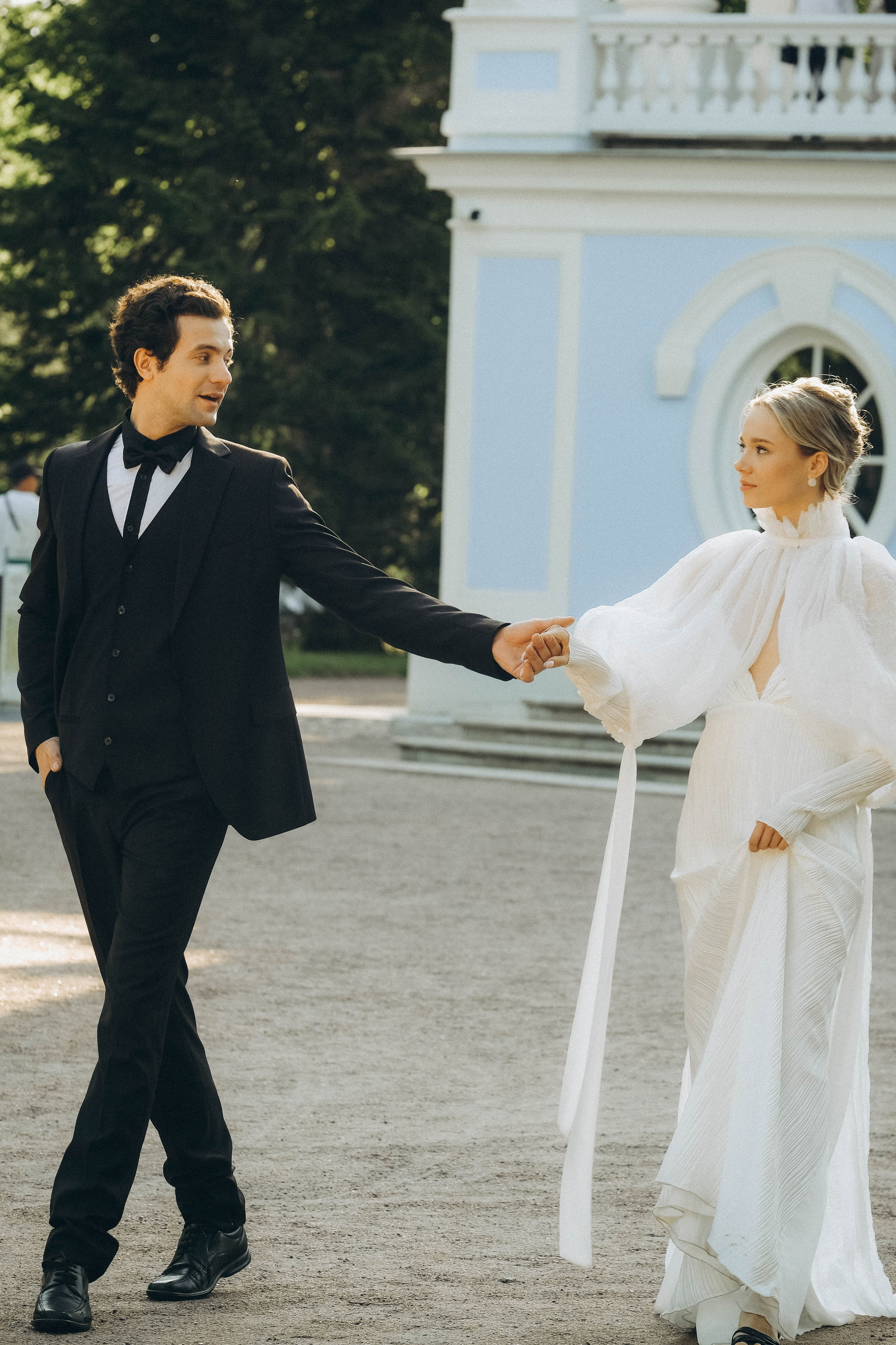 СВАДЕБНАЯ СЬЕМКА В ПАРКЕ ОРАНИЕНБАУМ. Профессиональный фотограф, Санкт-Петербург — Виктория Богомолова