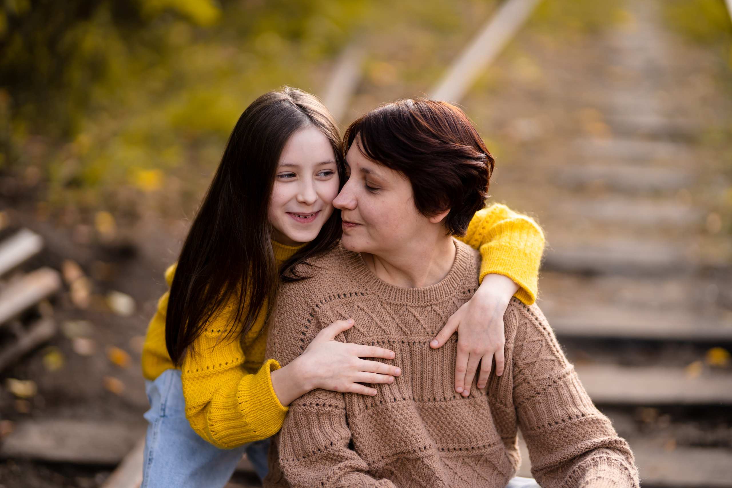 Съемка на железной дороге. Детский, семейный фотограф: newborn, беременность, годовасие, репортаж. Москва