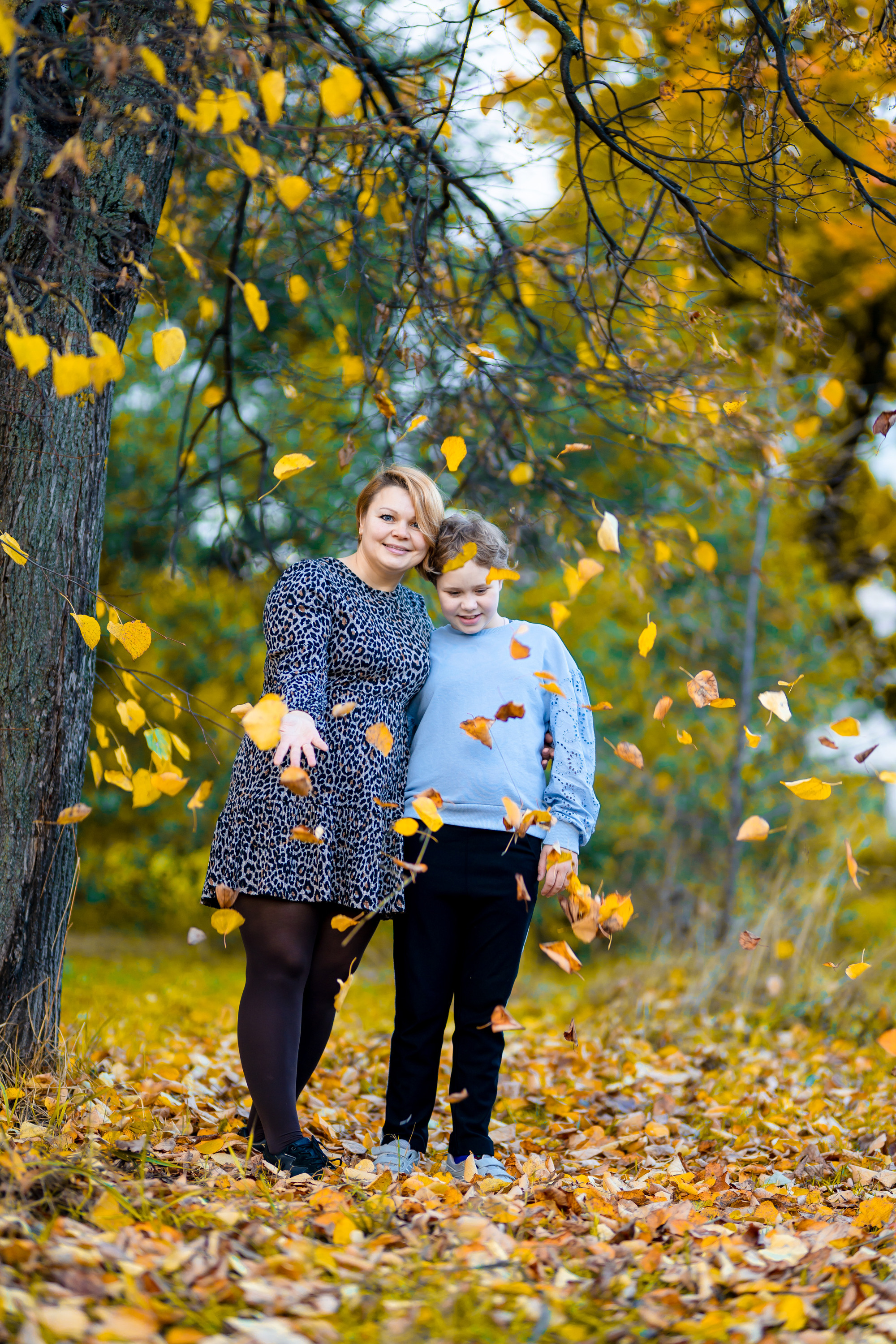 Осенние фотопрогулки. Детский, семейный фотограф: newborn, беременность, годовасие, репортаж. Москва