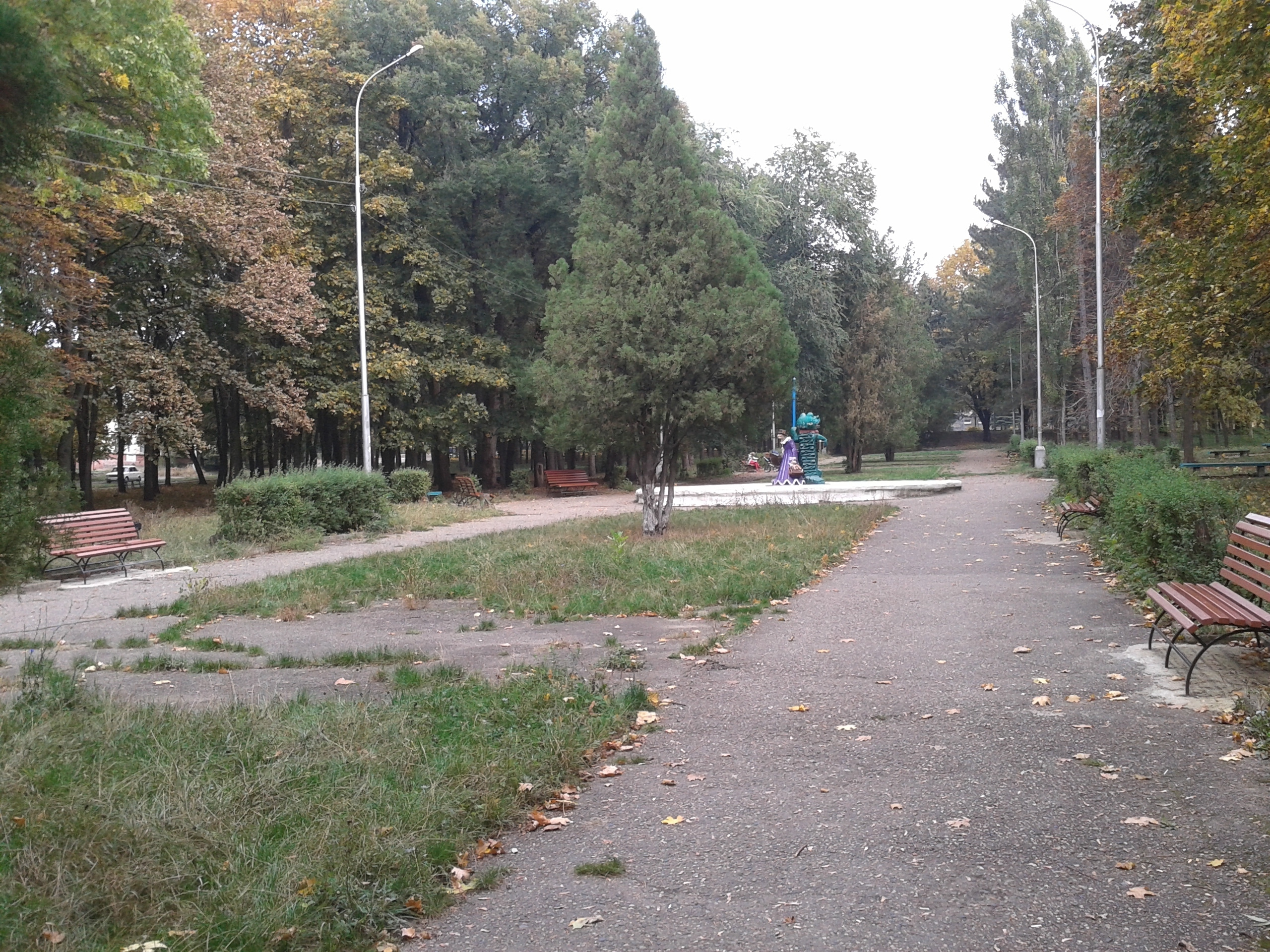 Лермонтовский сквер. Фотоальбом истории города Лермонтов